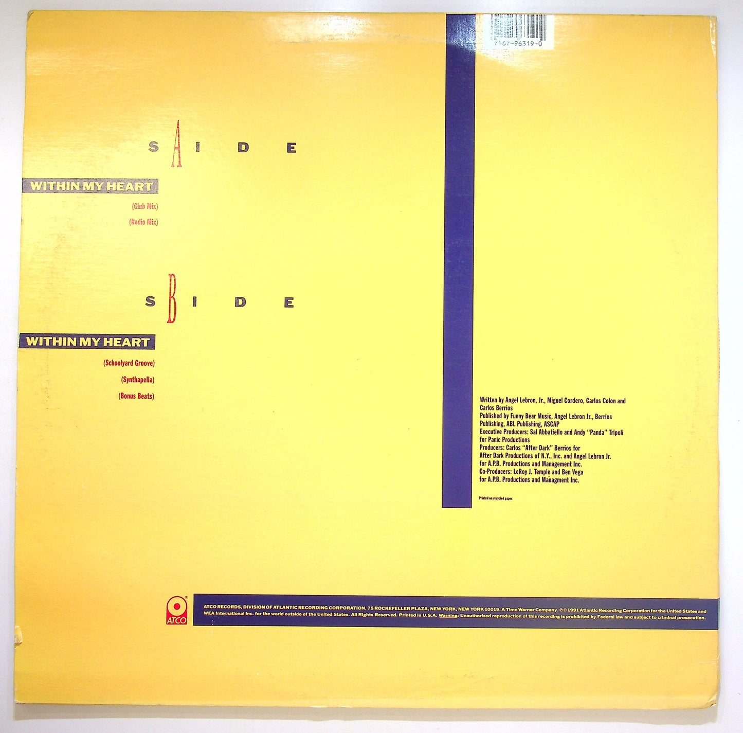 EBOND Voyce - Within My Heart Vinile V084149