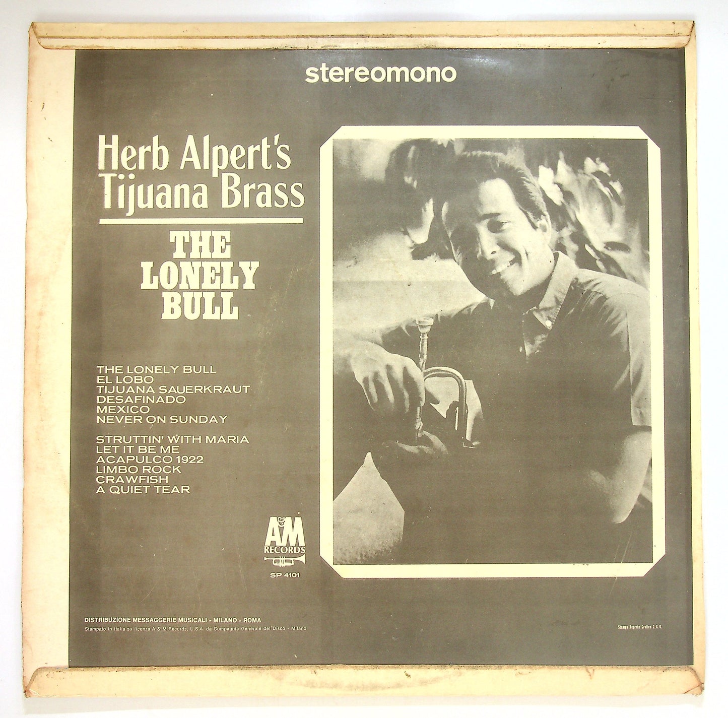 EBOND Herb Alpert & The Tijuana Brass - The Lonely Bull Vinile V085024