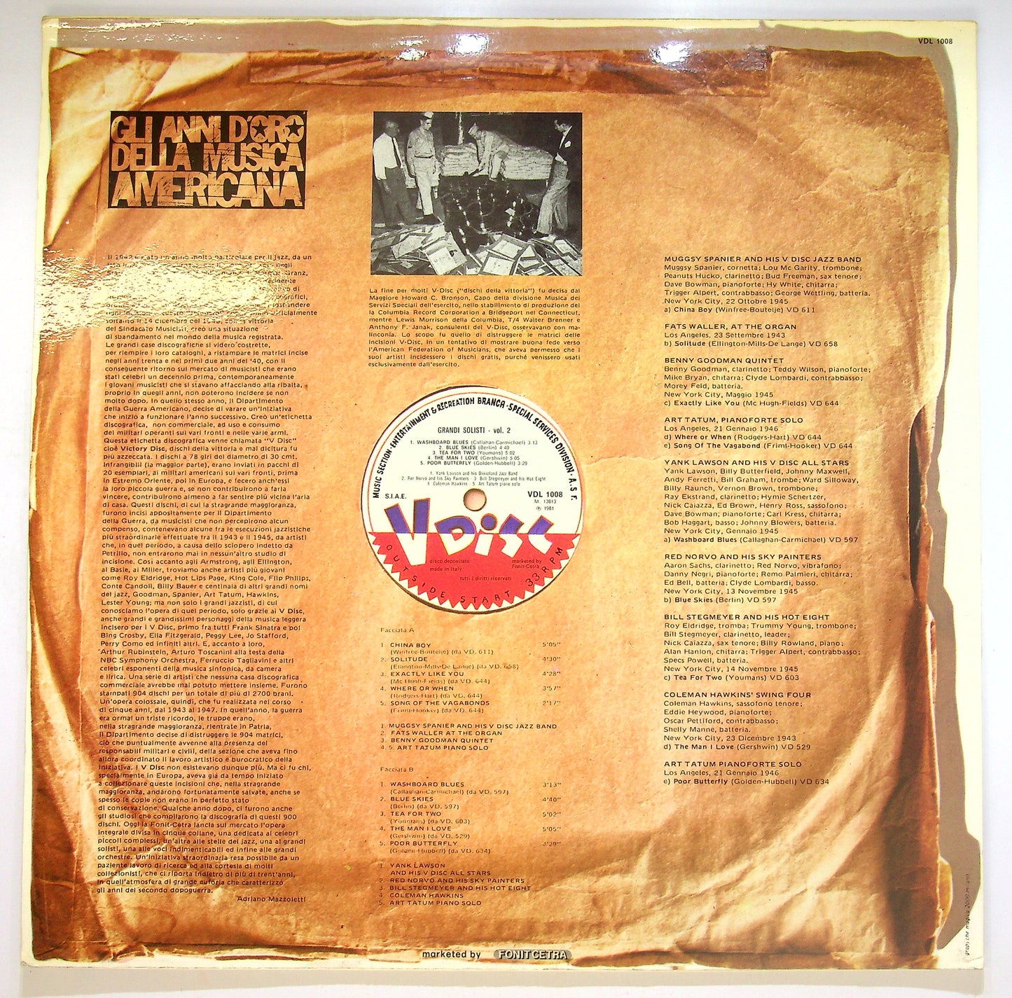 EBOND Various - Grandi Solisti Vol. 2 Vinile V085060