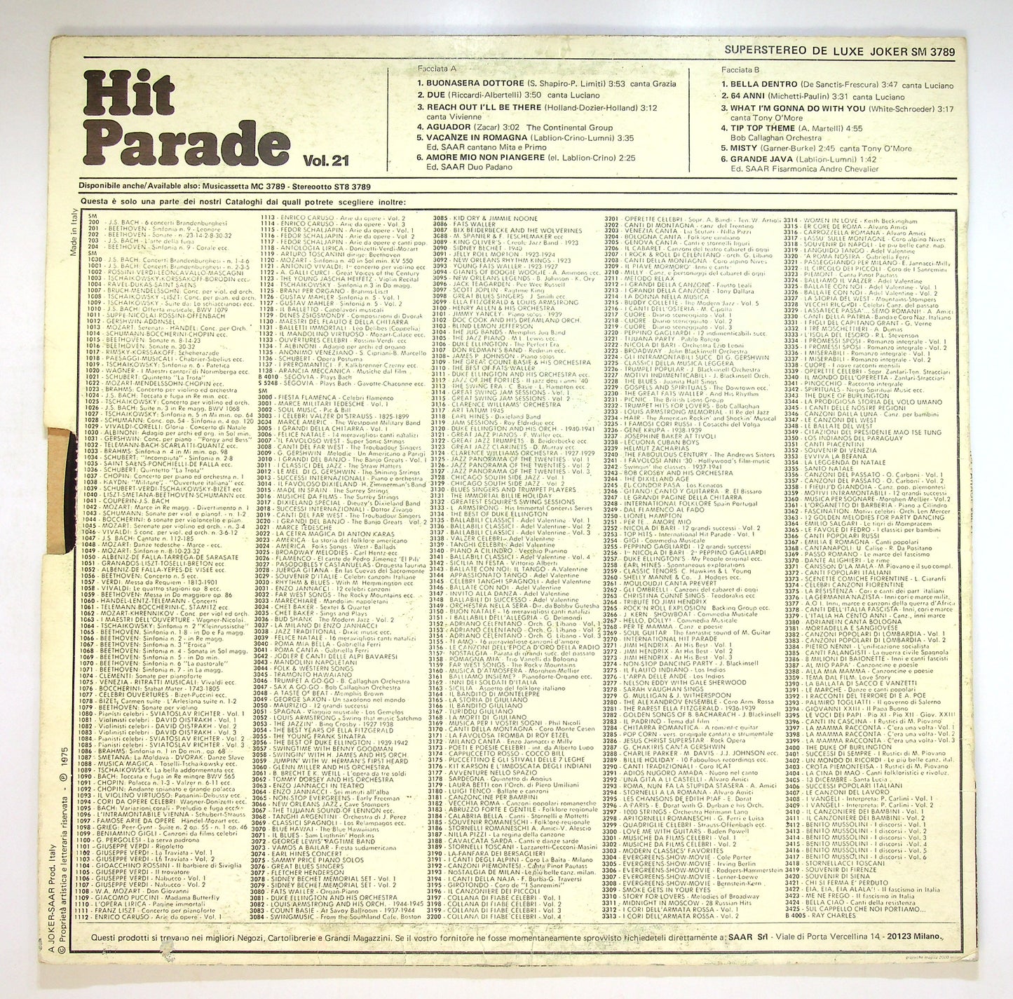 EBOND Various - Hit Parade Vol. 21 Vinile V085070