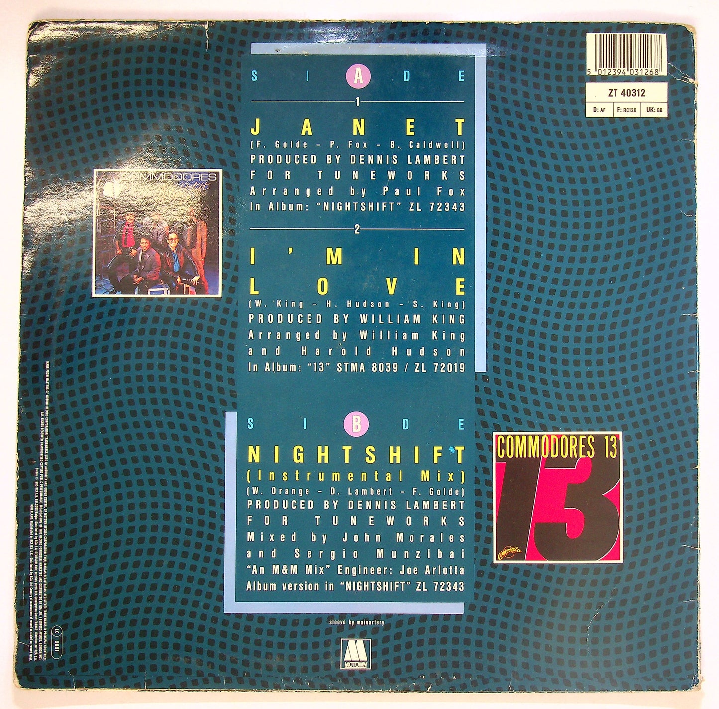 EBOND Commodores - Janet Vinile V085094