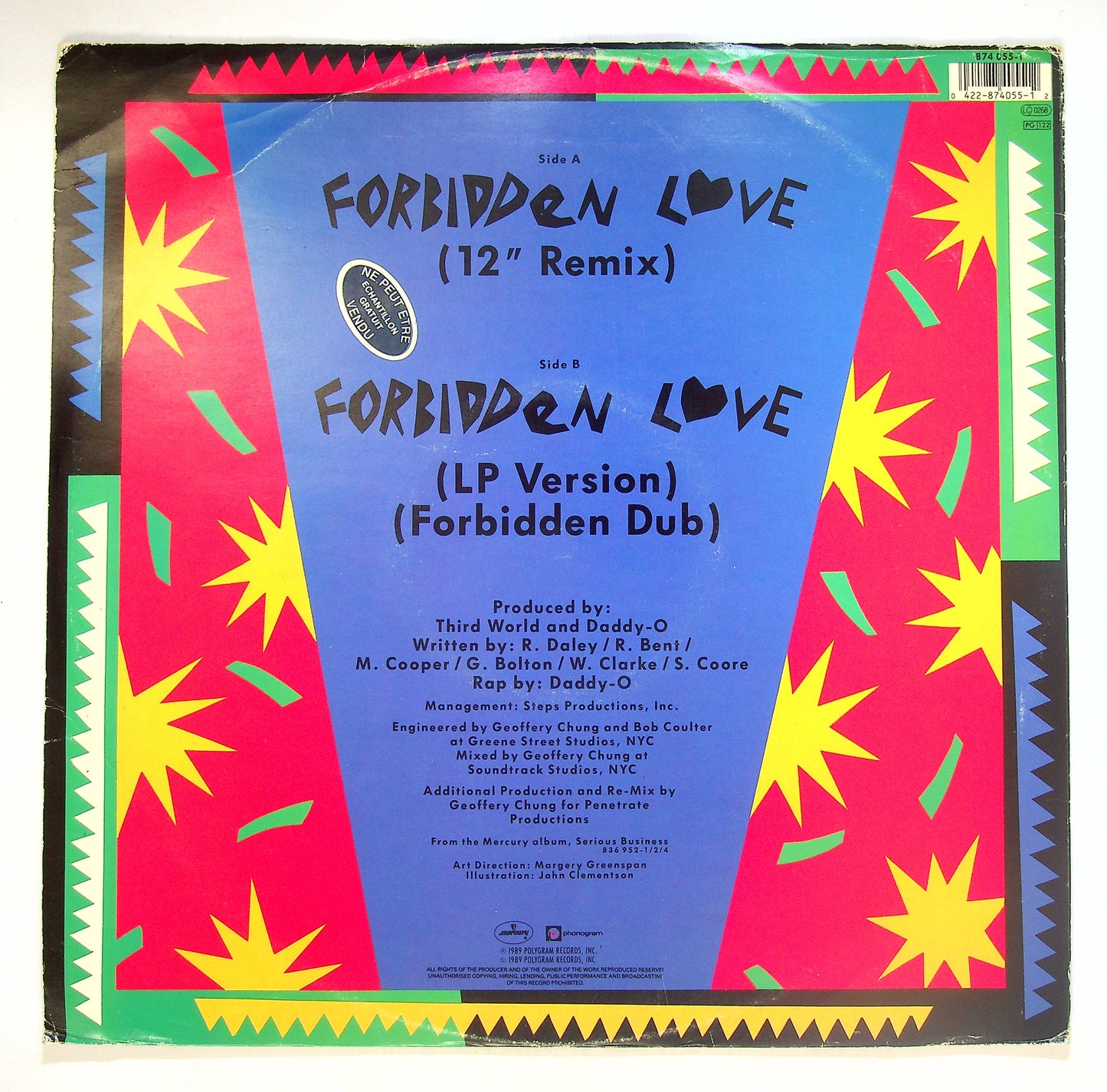 EBOND Third World - Forbidden Love Vinile V085096