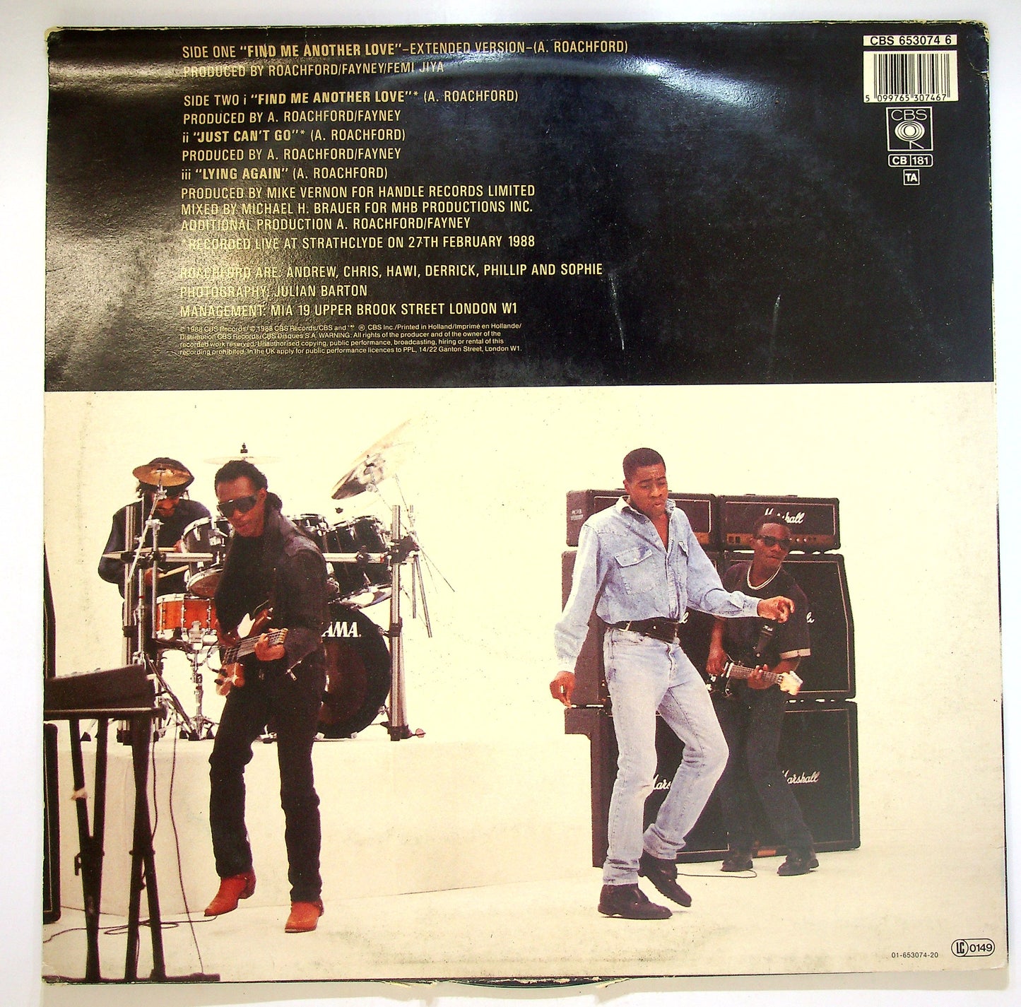 EBOND Roachford - Find Me Another Love Vinile V085111