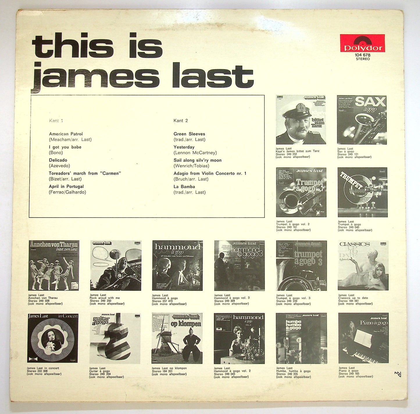 EBOND James Last - This Is James Last Vinile V085134