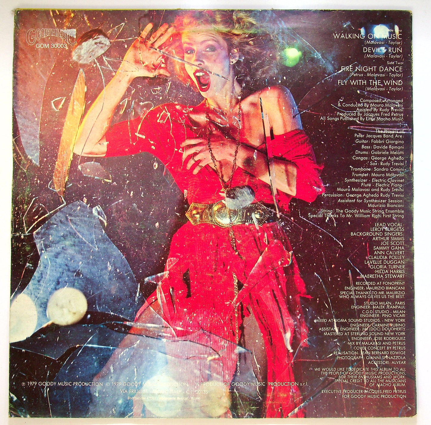 EBOND Peter Jacques Band - Fire Night Dance Vinile V086008