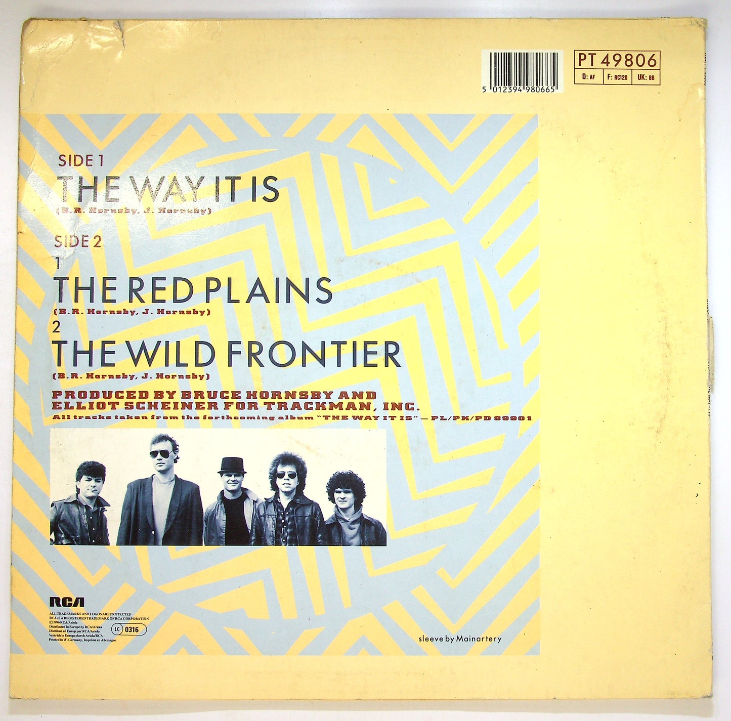 EBOND Bruce Hornsby And The Range - The Way It Is Vinile V086014