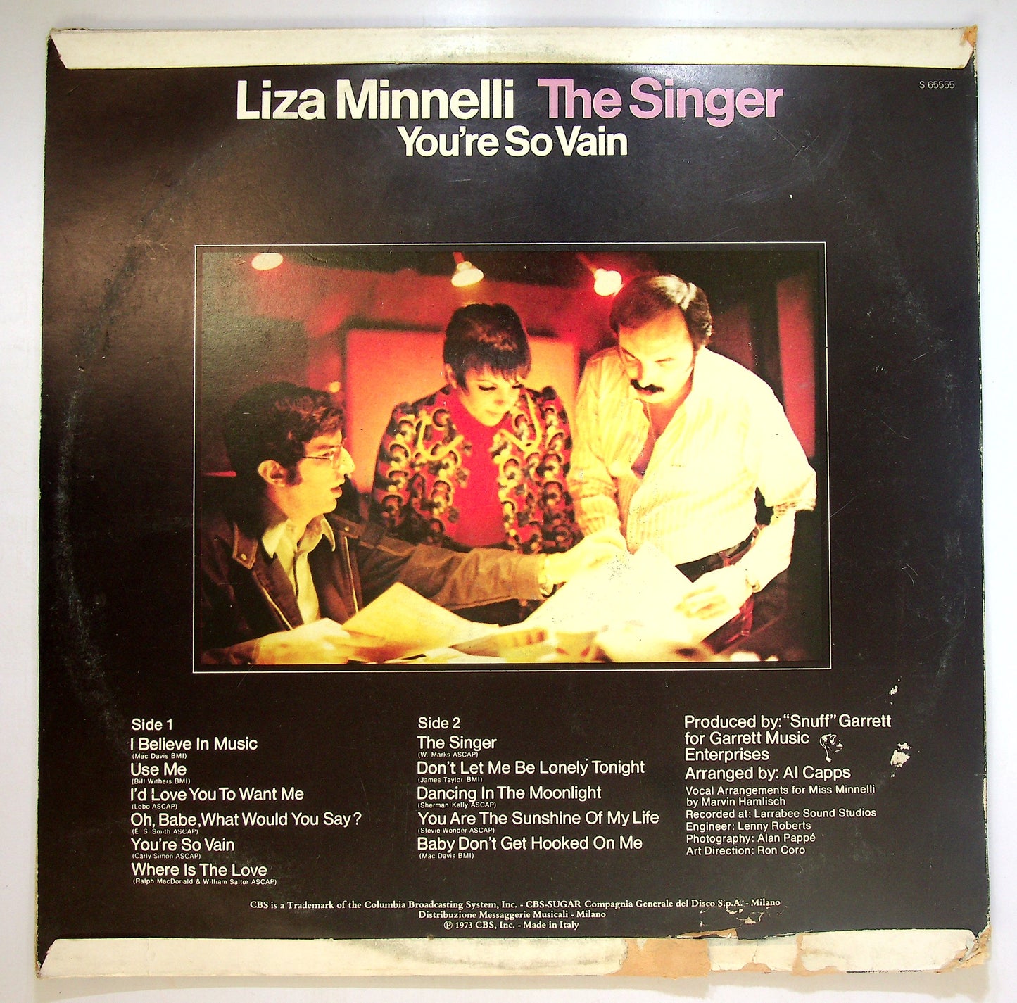 EBOND Liza Minnelli - The Singer Vinile V086018