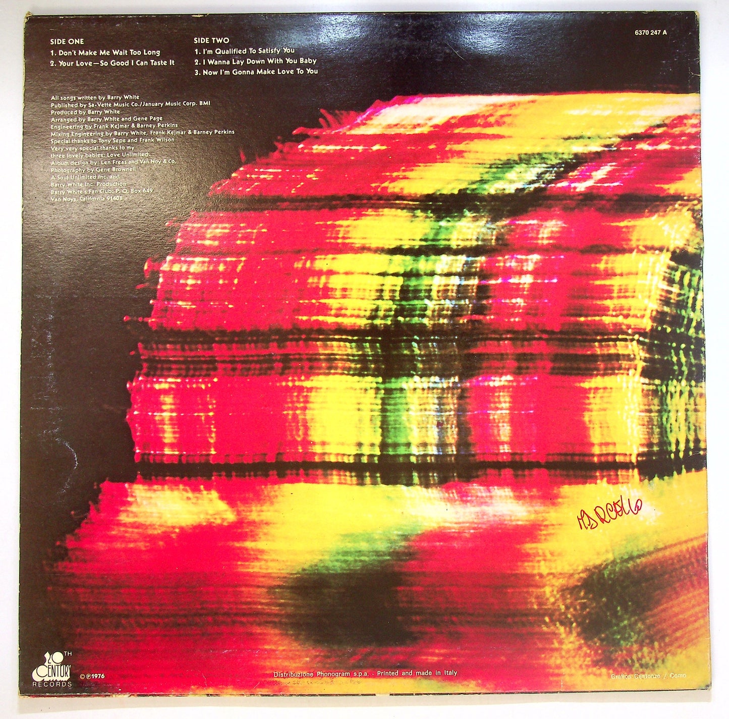 EBOND Barry White - Is This Whatcha Wont? Vinile V086025