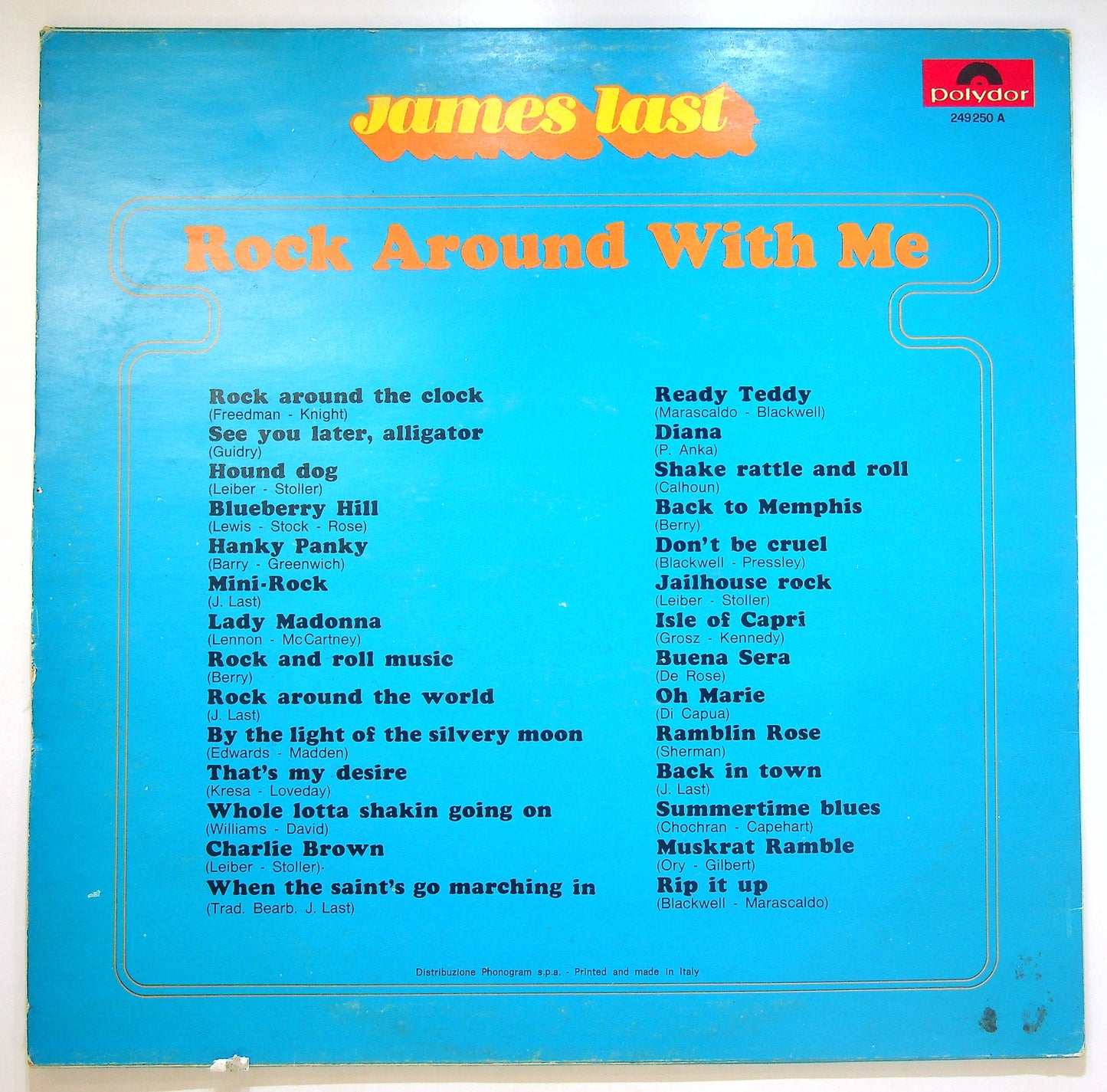 EBOND James Last - Rock Around With Me Vinile V086047