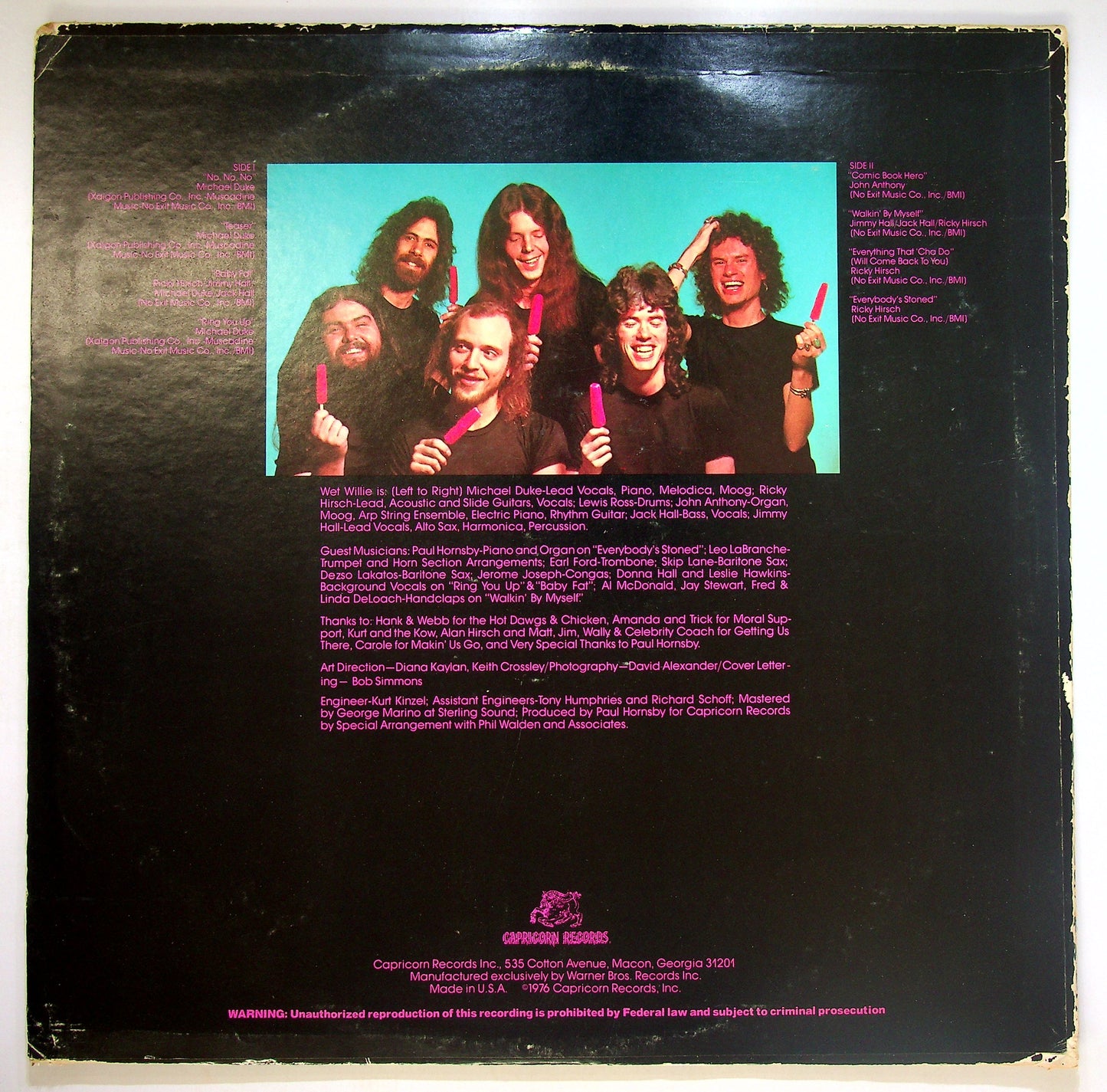 EBOND Wet Willie - The Wetter The Better Vinile V086051