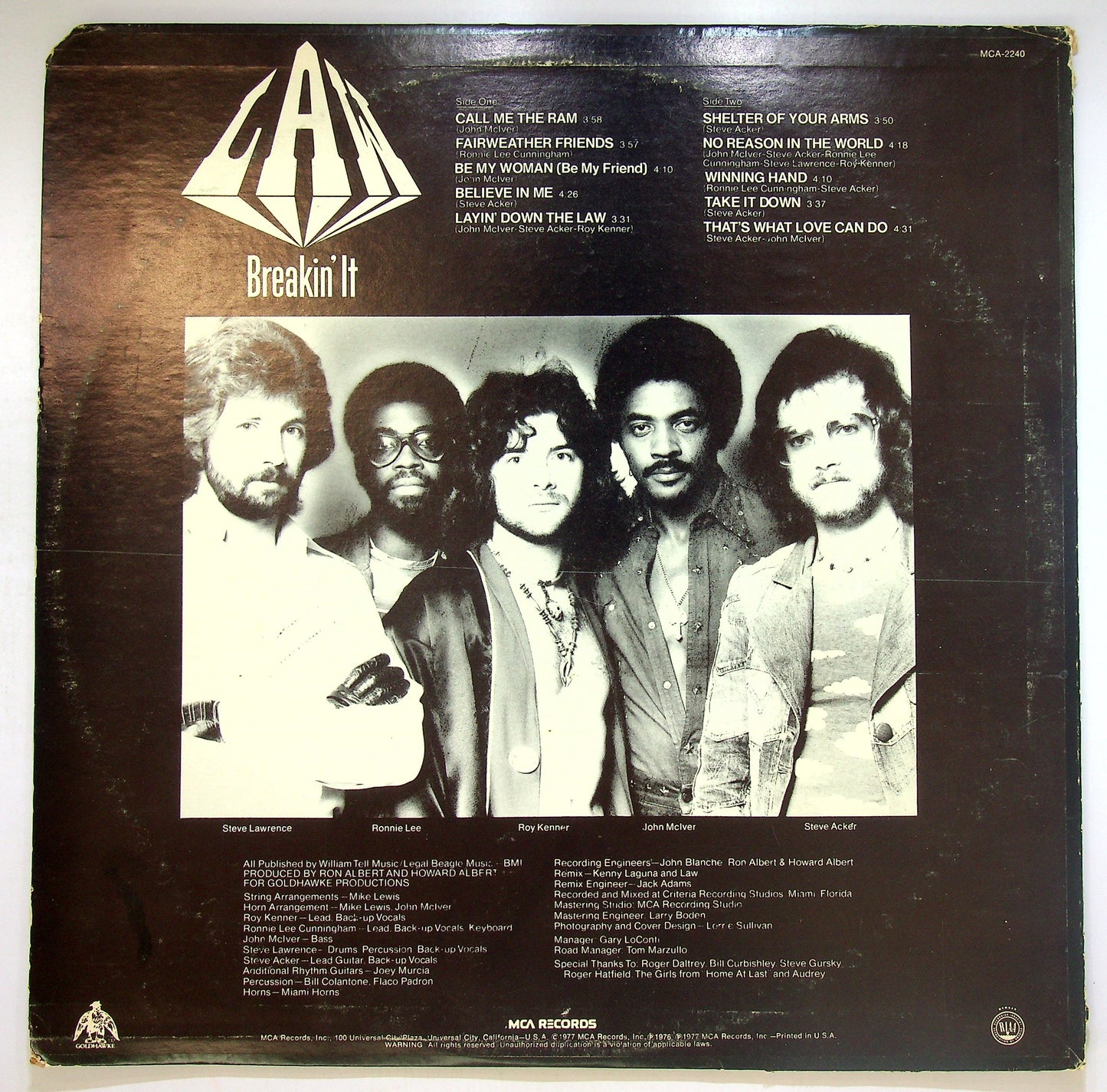 EBOND Law - Breakin' It Vinile V086064