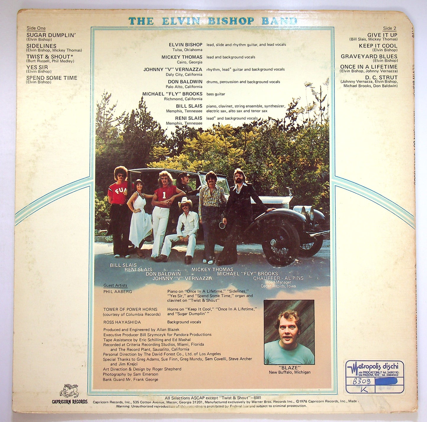 EBOND Elvin Bishop - Hometown Boy Makes Good ! Vinile V086069