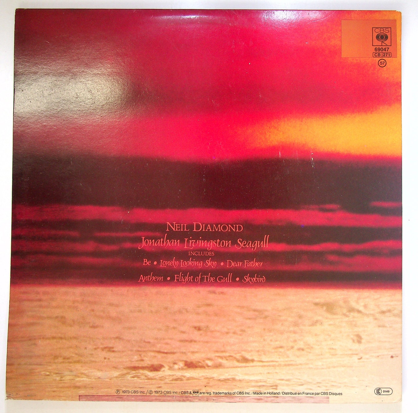 EBOND Neil Diamond - Jonathan Livingston Seagull Vinile V086133