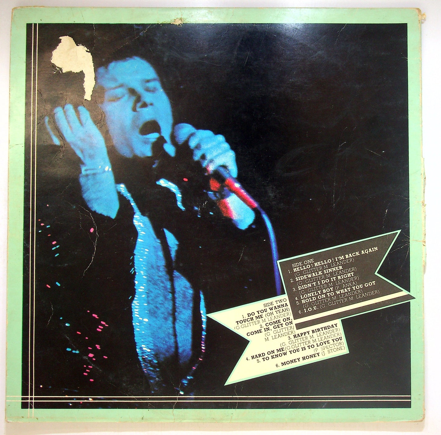 EBOND Gary Glitter - Touch Me Vinile V086141