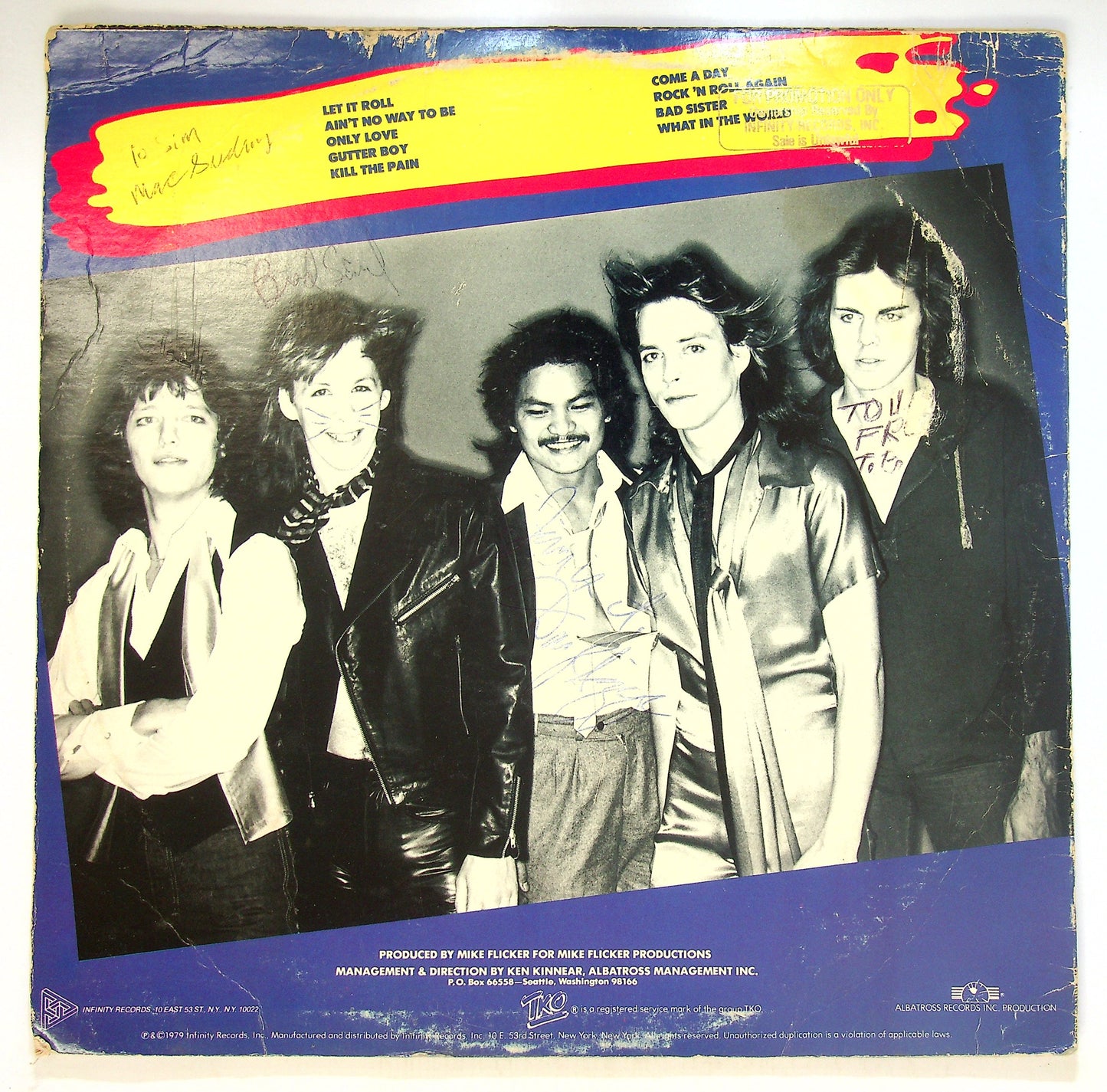 EBOND TKO - Let It Roll Vinile V086143