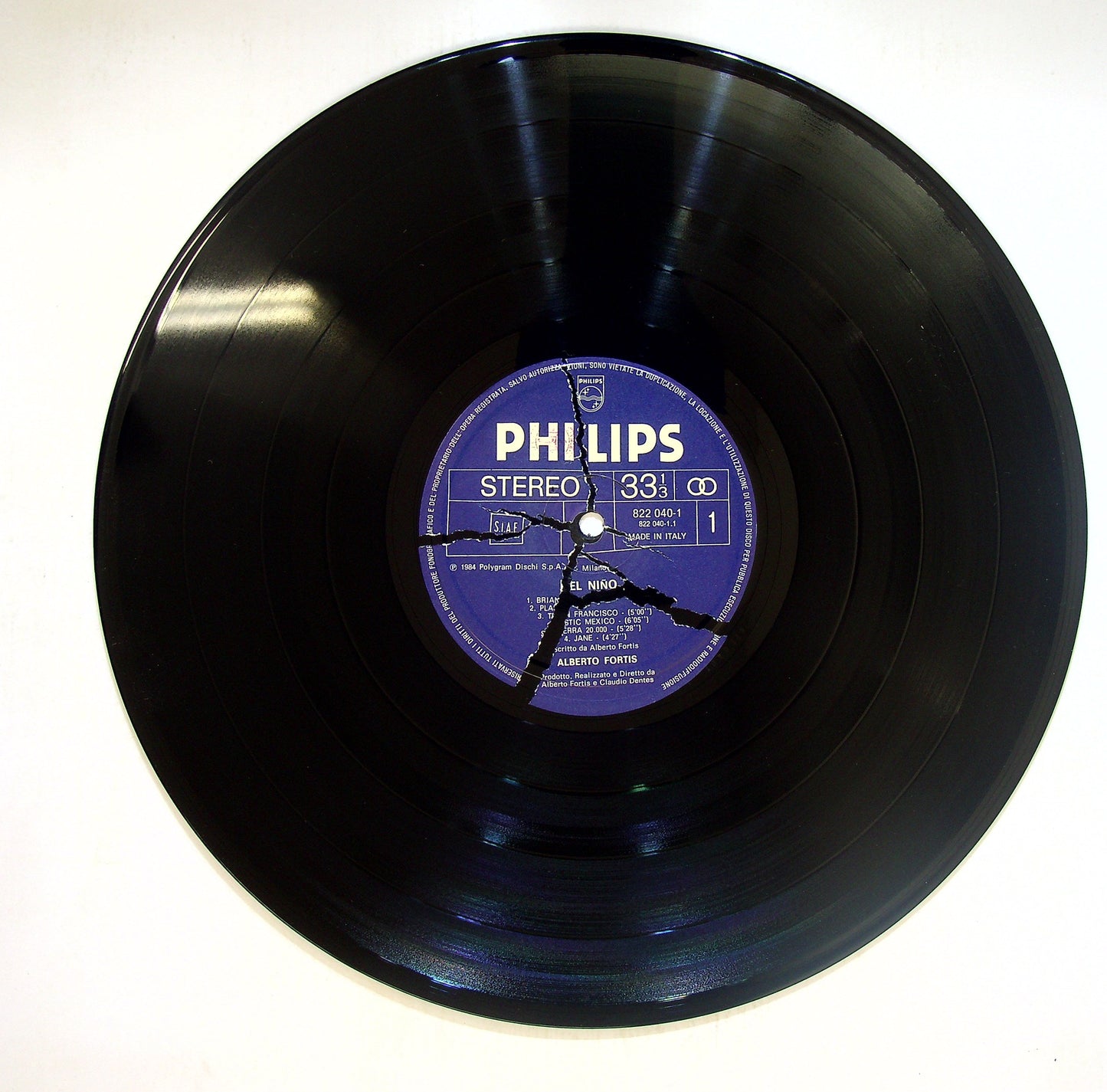 EBOND Alberto Fortis - El Nino Vinile V087011