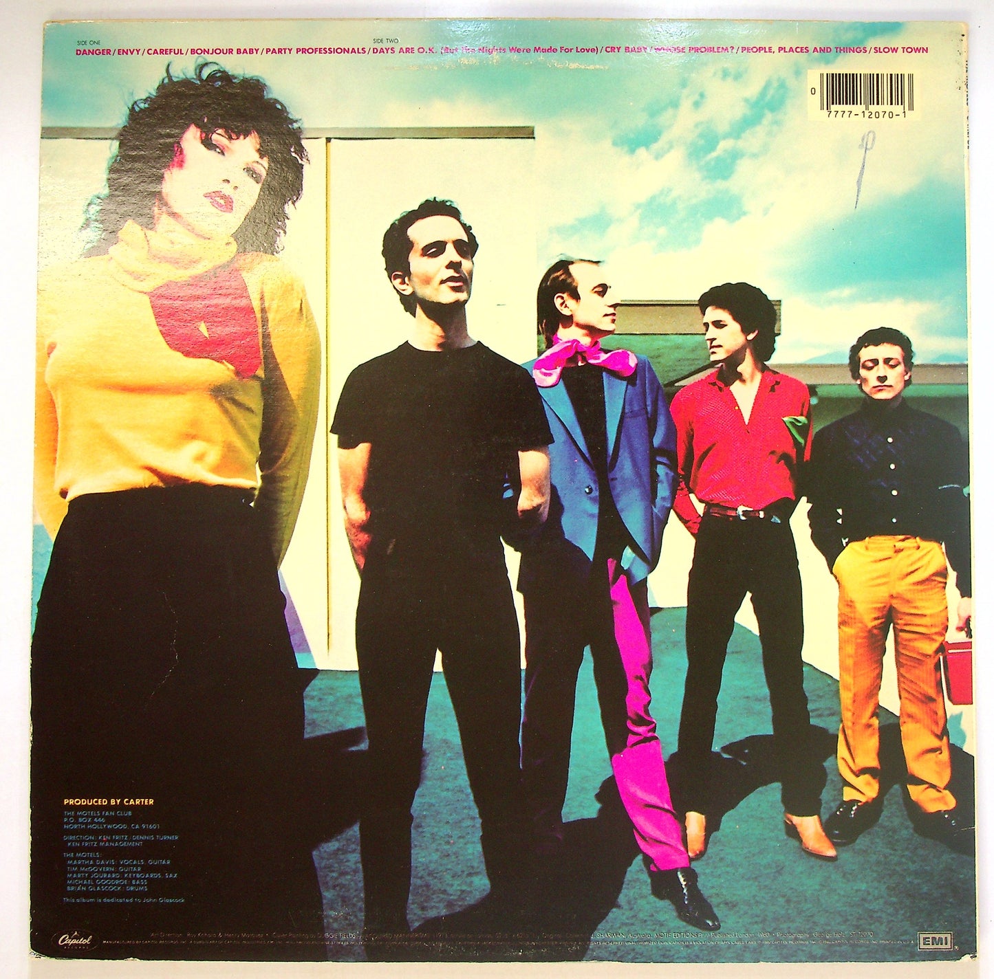 EBOND The Motels - Careful Vinile V087045