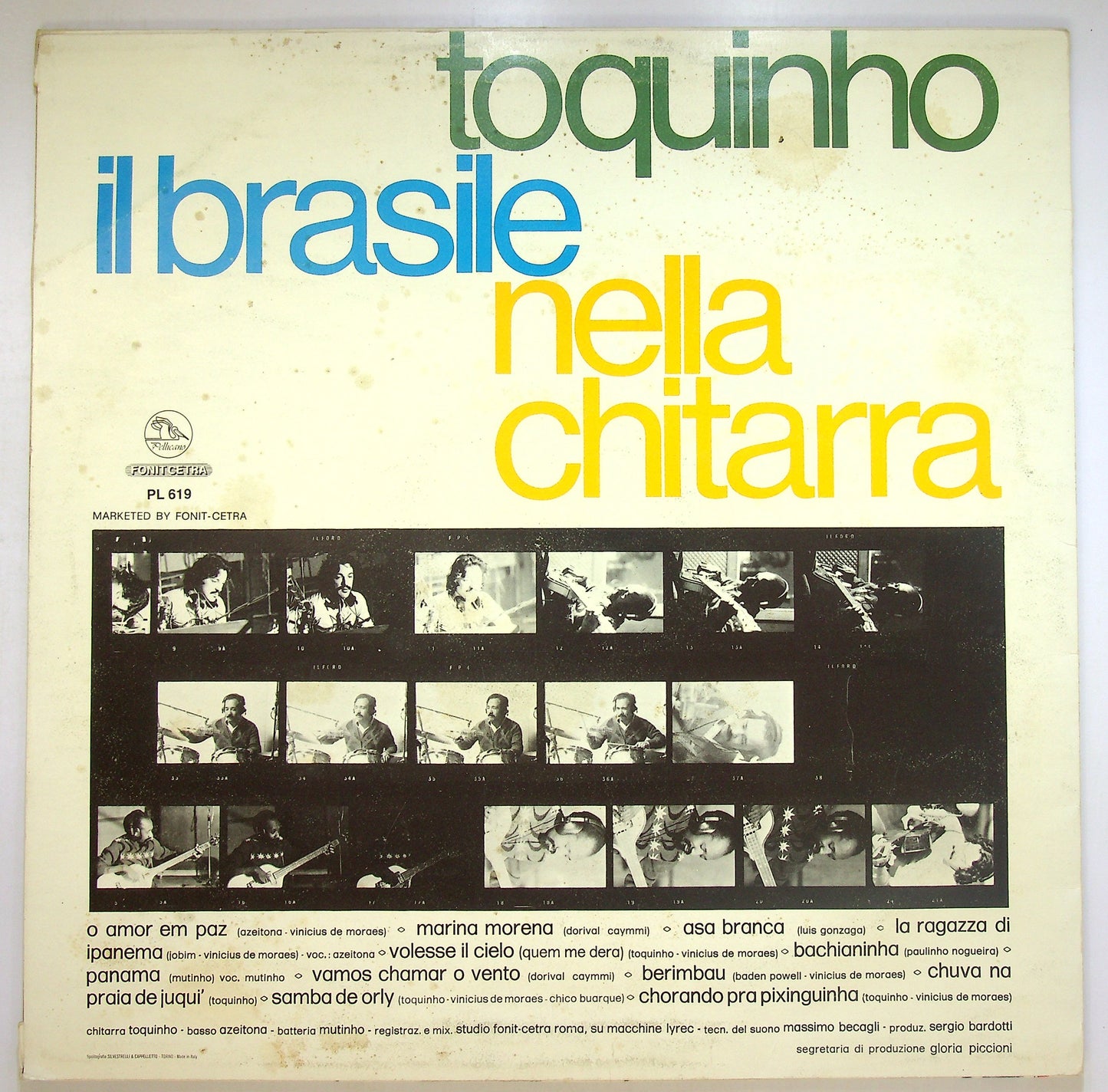 EBOND Toquinho - Il Brasile Nella Chitarra Vinile V087046