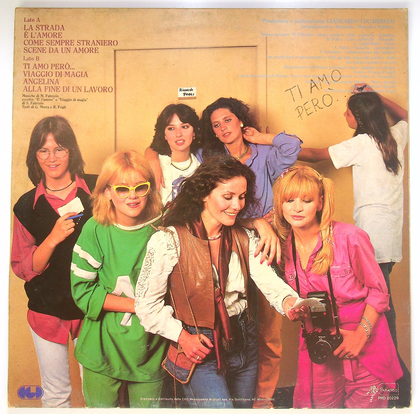EBOND Riccardo Fogli - Alla Fine Di Un Lavoro Vinile V087060