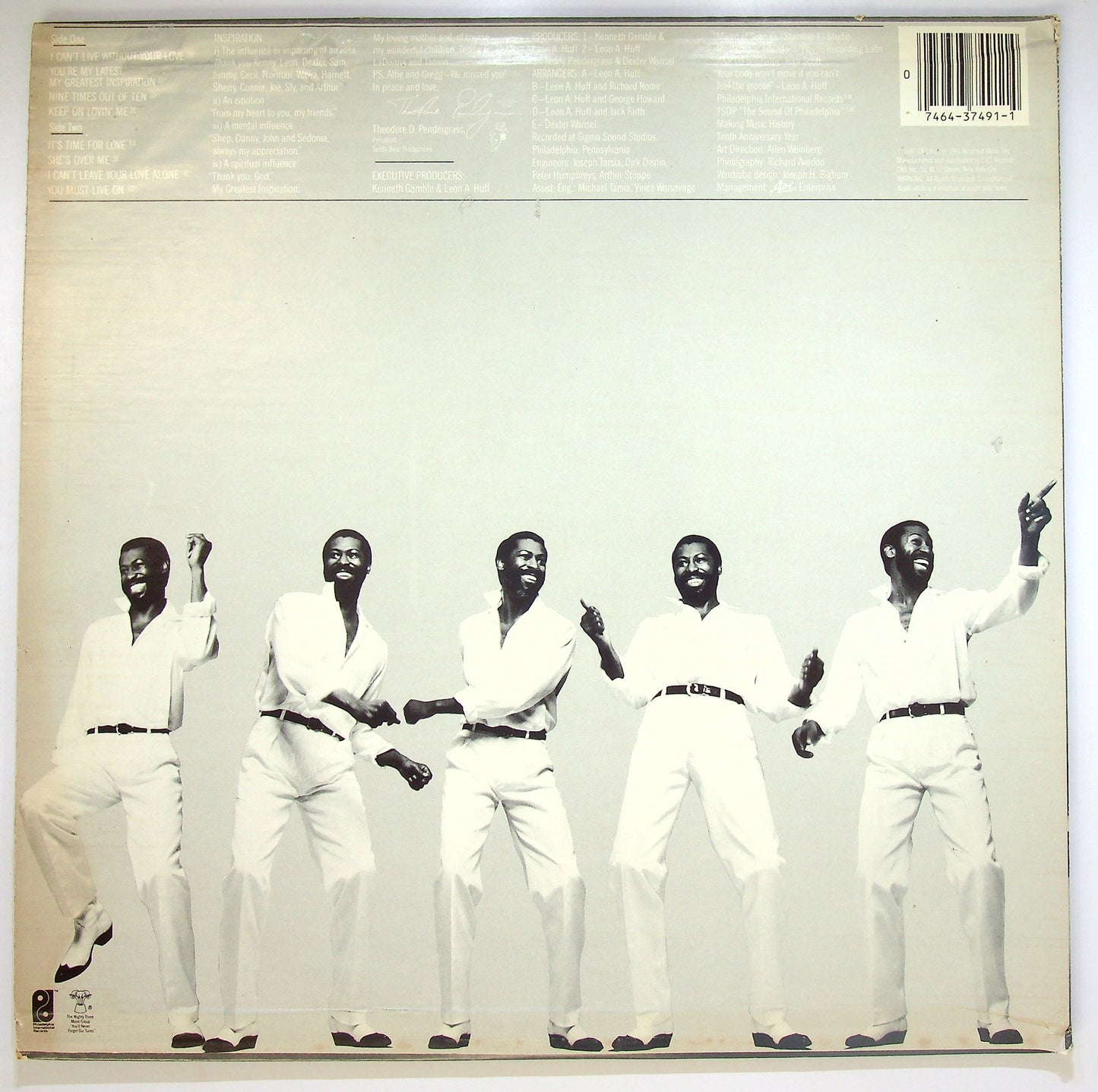 EBOND Teddy Pendergrass - It's Time For Love Vinile V087074