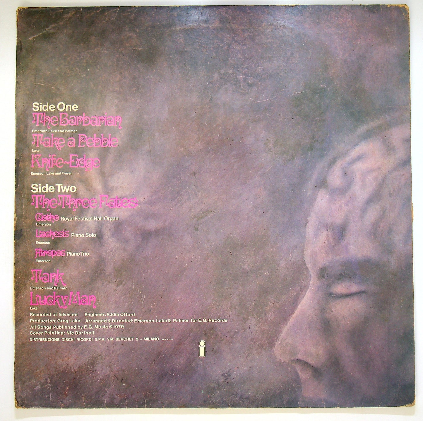 EBOND Emerson Lake & Palmer - Emerson, Lake & Palmer Vinile V087100