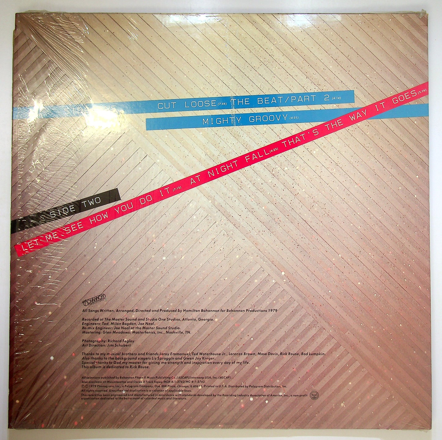 EBOND Hamilton Bohannon - Cut Loose Vinile V087101