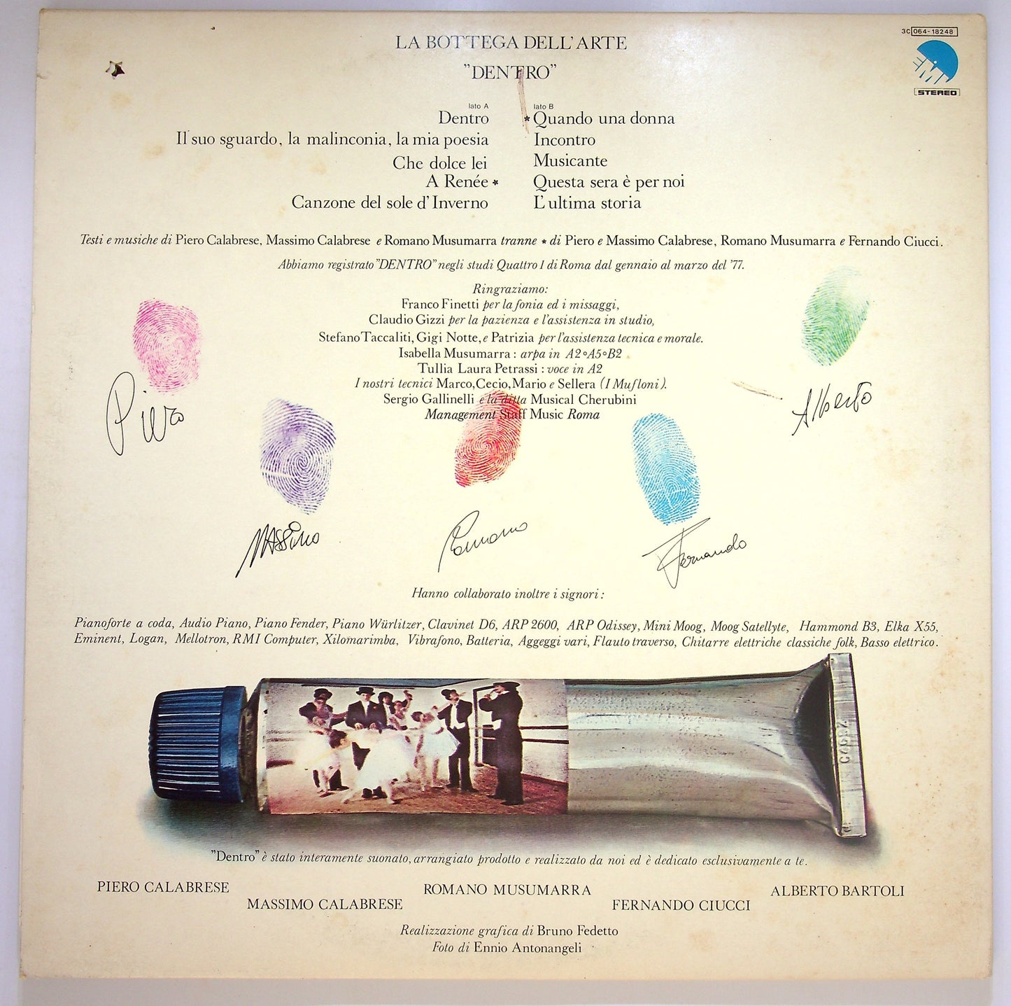 EBOND La Bottega Dell'Arte - Dentro Vinile V087110