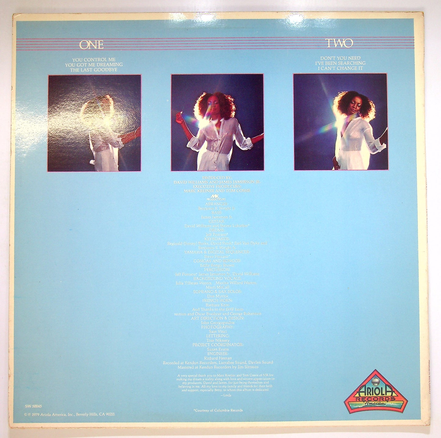 EBOND Linda Evans - You Control Me Vinile V087111