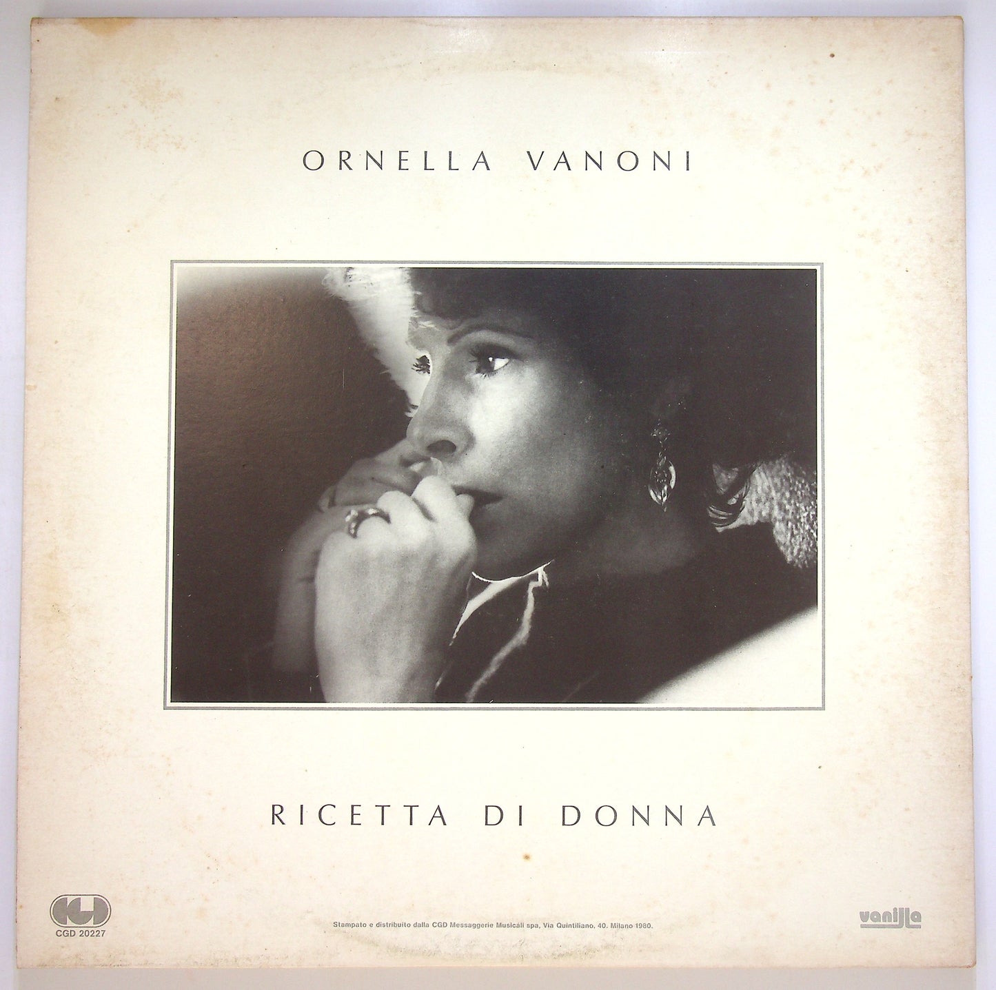 EBOND Ornella Vanoni - Ricetta Di Donna Vinile V087130