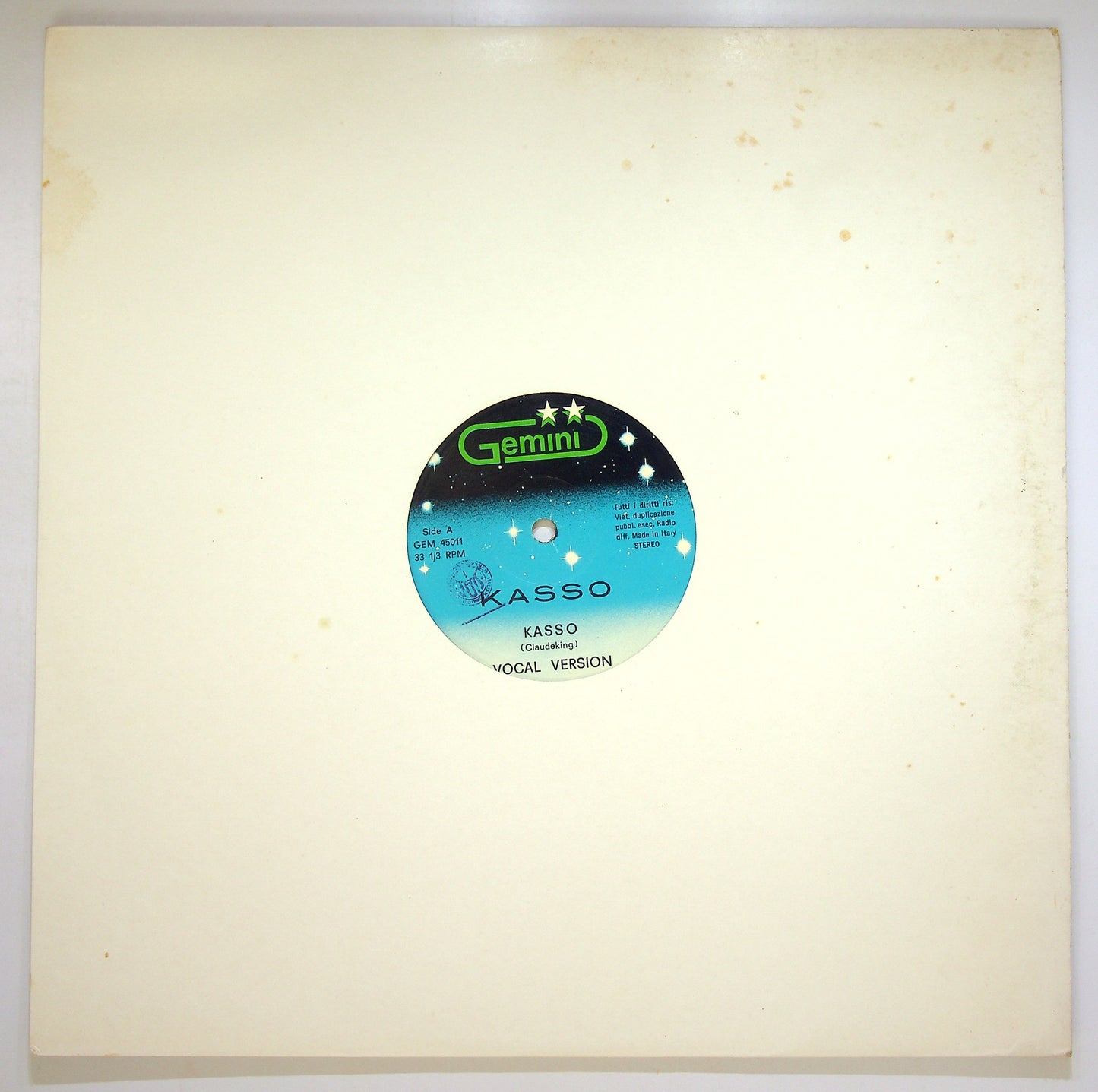 EBOND Kasso - Kasso Vinile V087143