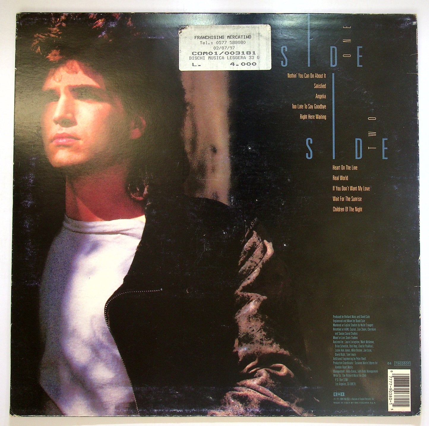 EBOND Richard Marx - Repeat Offender Vinile V088009