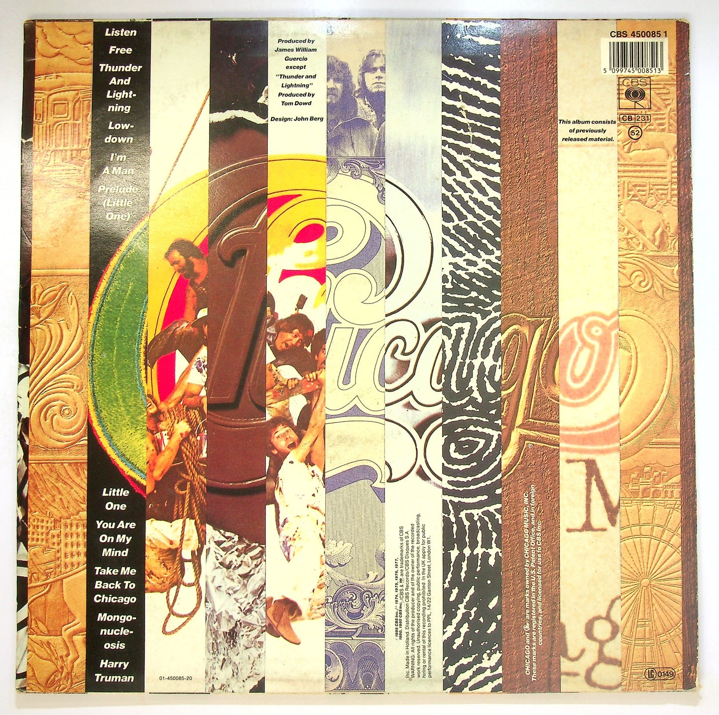 EBOND Chicago - Take Me Back To Chicago Vinile V088057