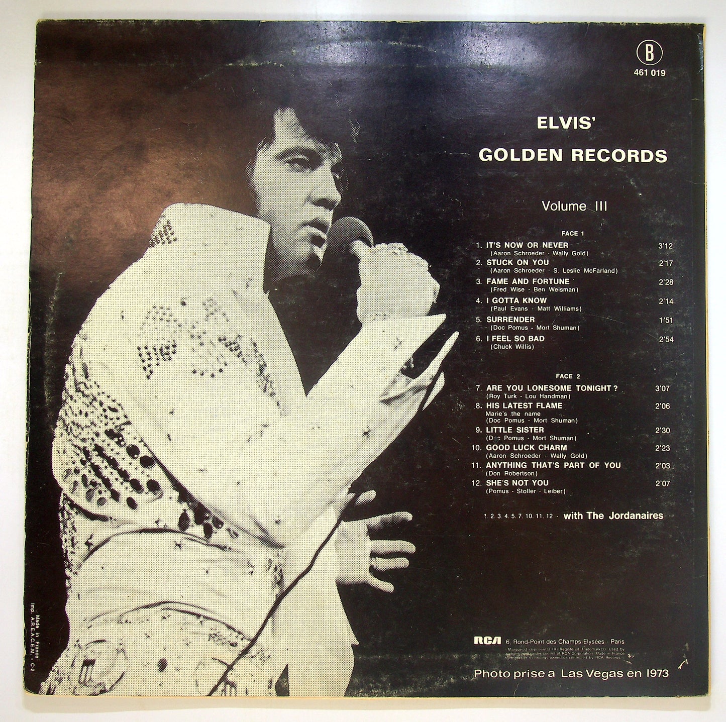 EBOND Elvis Presley - Elvis' Golden Records - 3 Volume 3 Vinile V088062