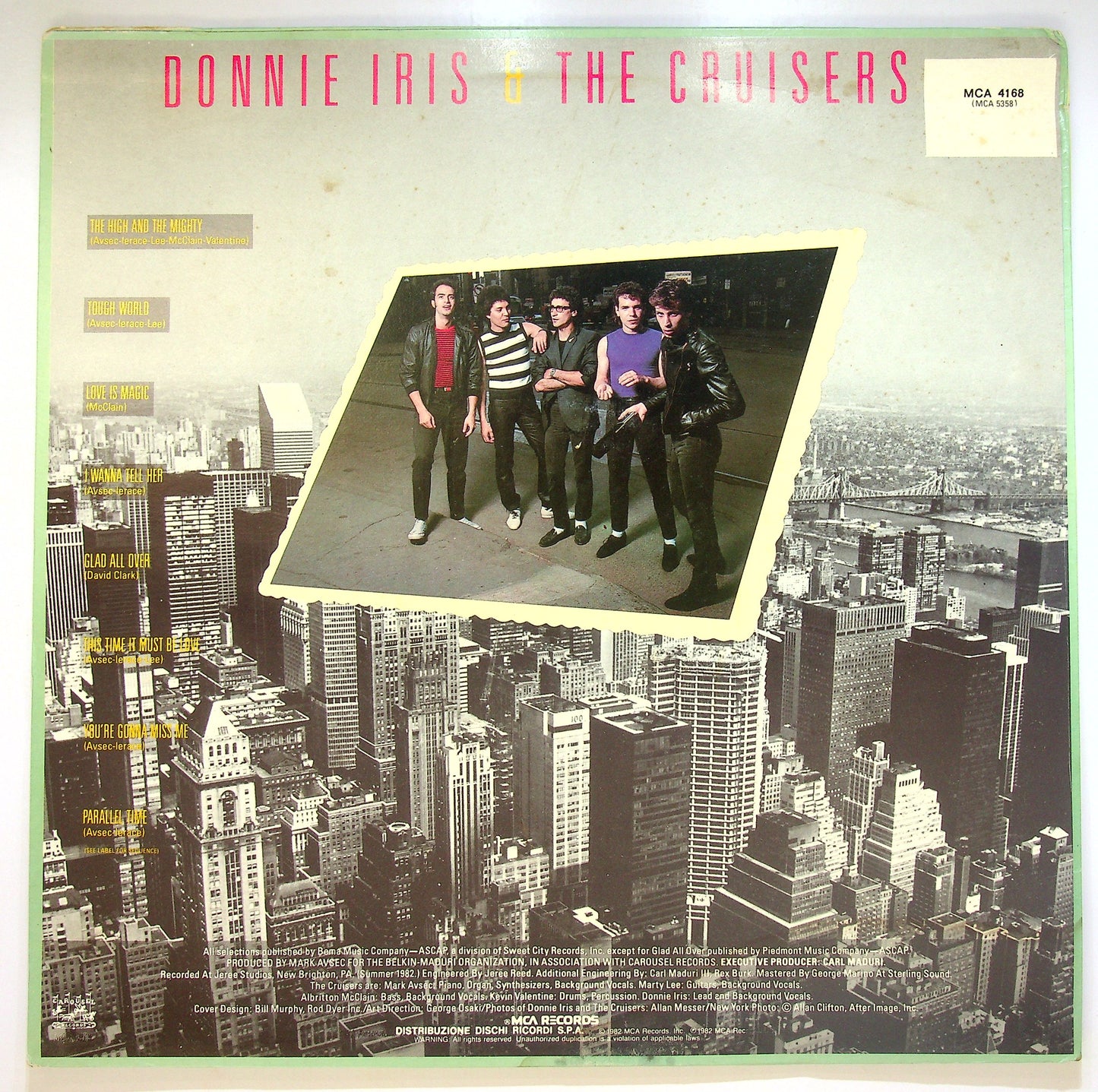 EBOND Donnie Iris And The Cruisers - The High And The Mighty Vinile V088069