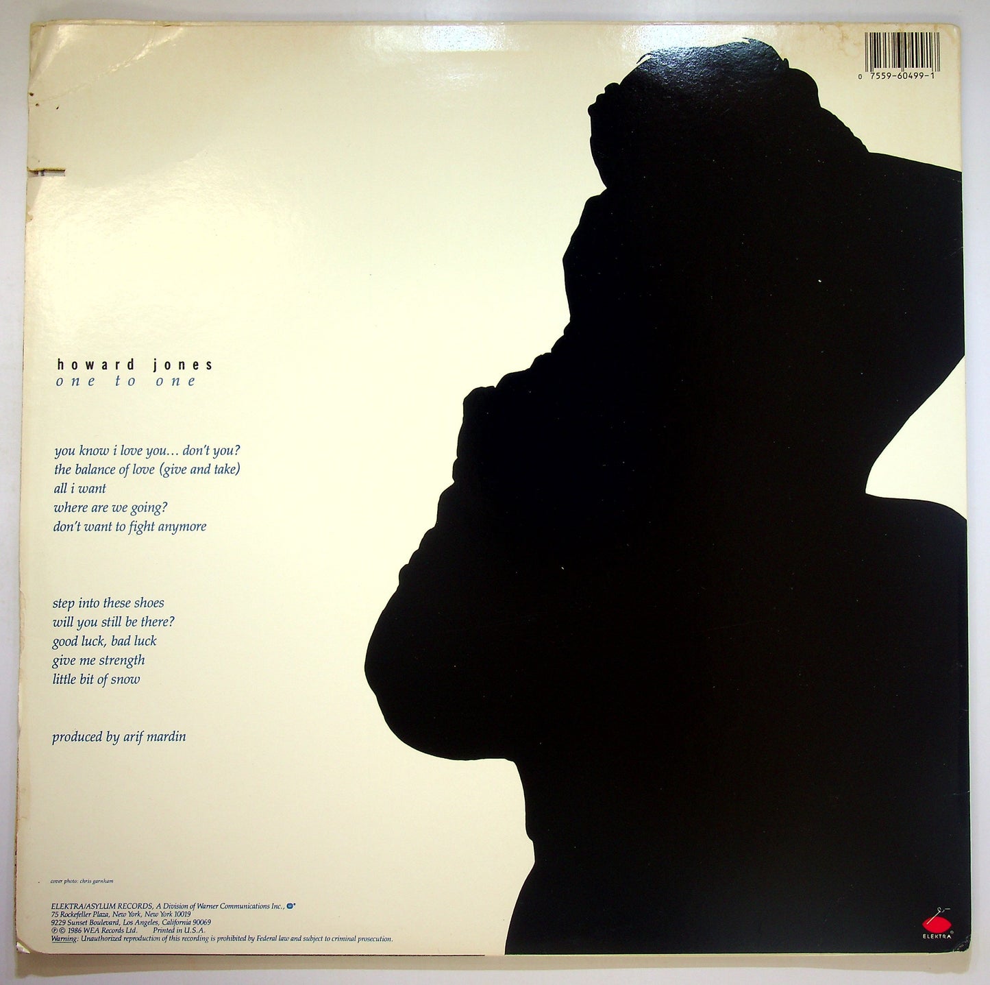 EBOND Howard Jones - One To One Vinile V088070