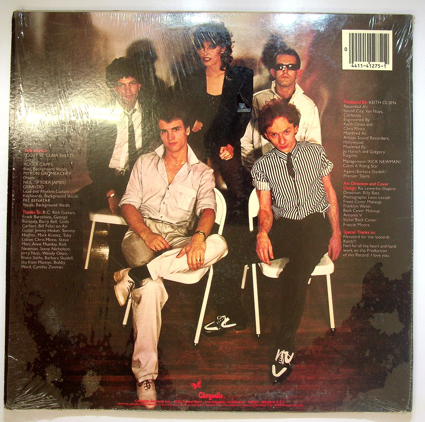 EBOND Pat Benatar - Crimes Of Passion Vinile V088087