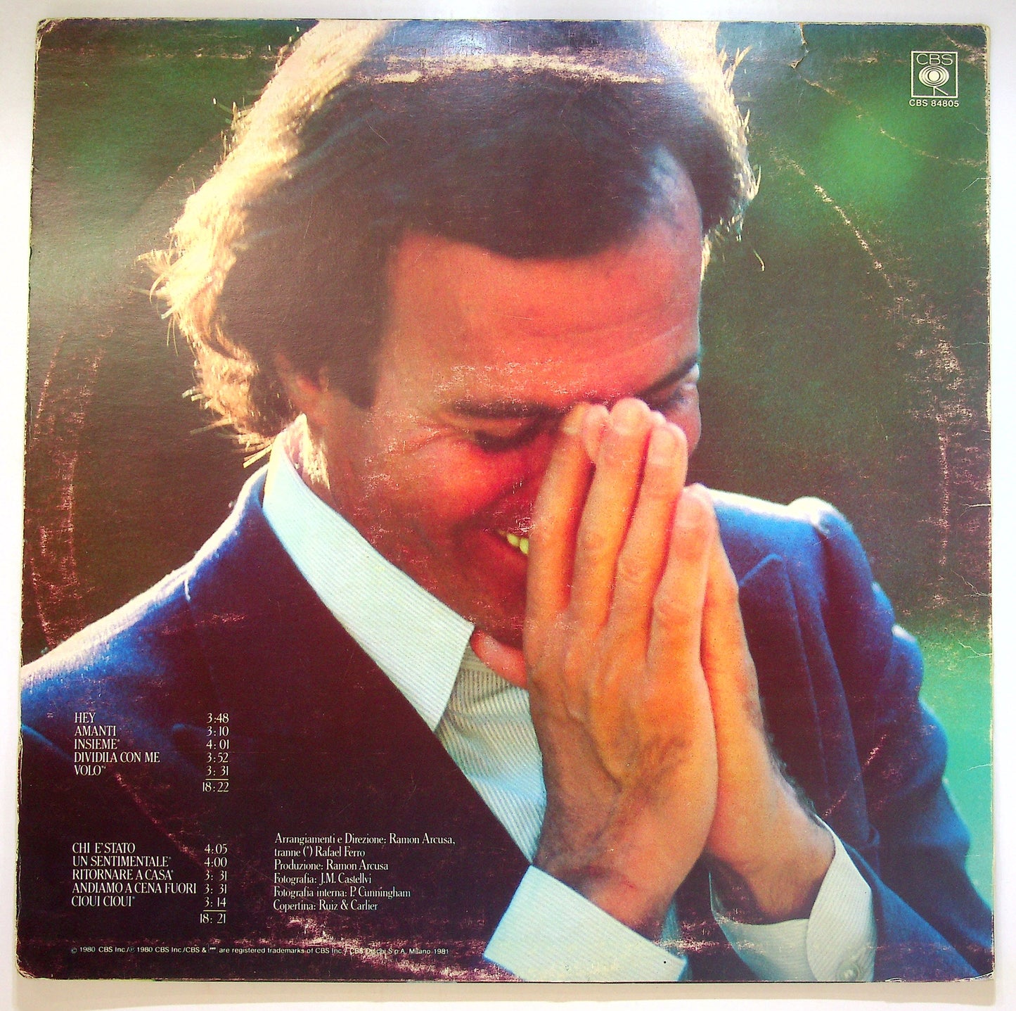 EBOND Julio Iglesias - Amanti Vinile V088102