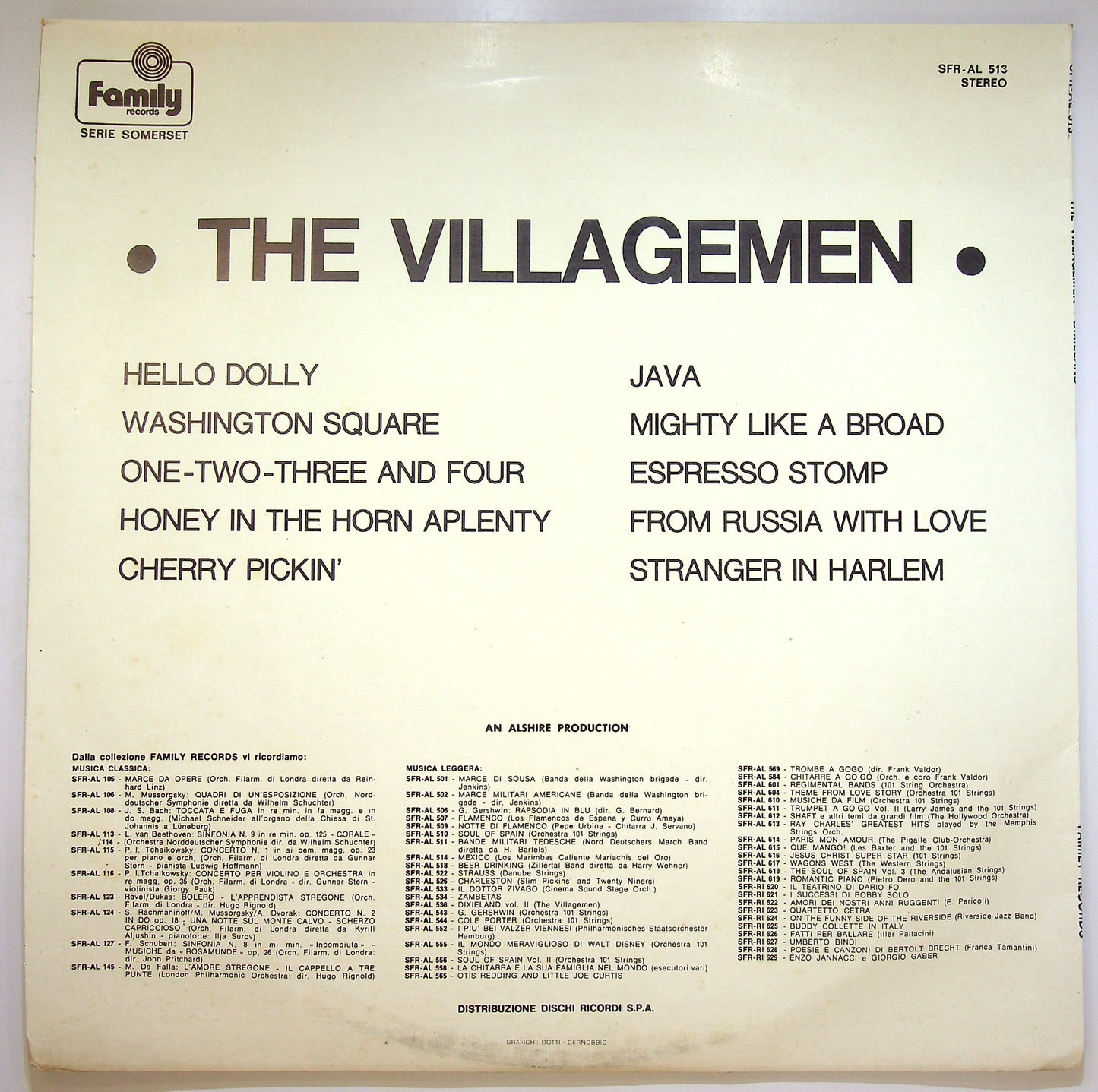EBOND The Villagemen - Dixieland Vinile V088106