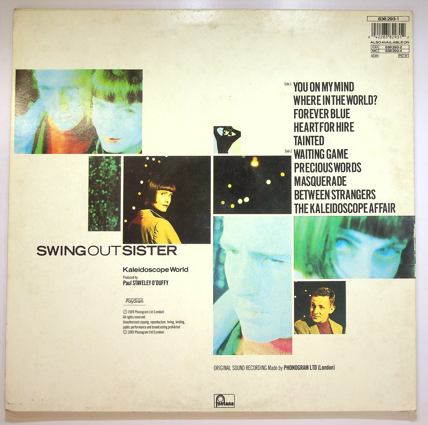 EBOND Swing Out Sister - Kaleidoscope World Vinile V088109