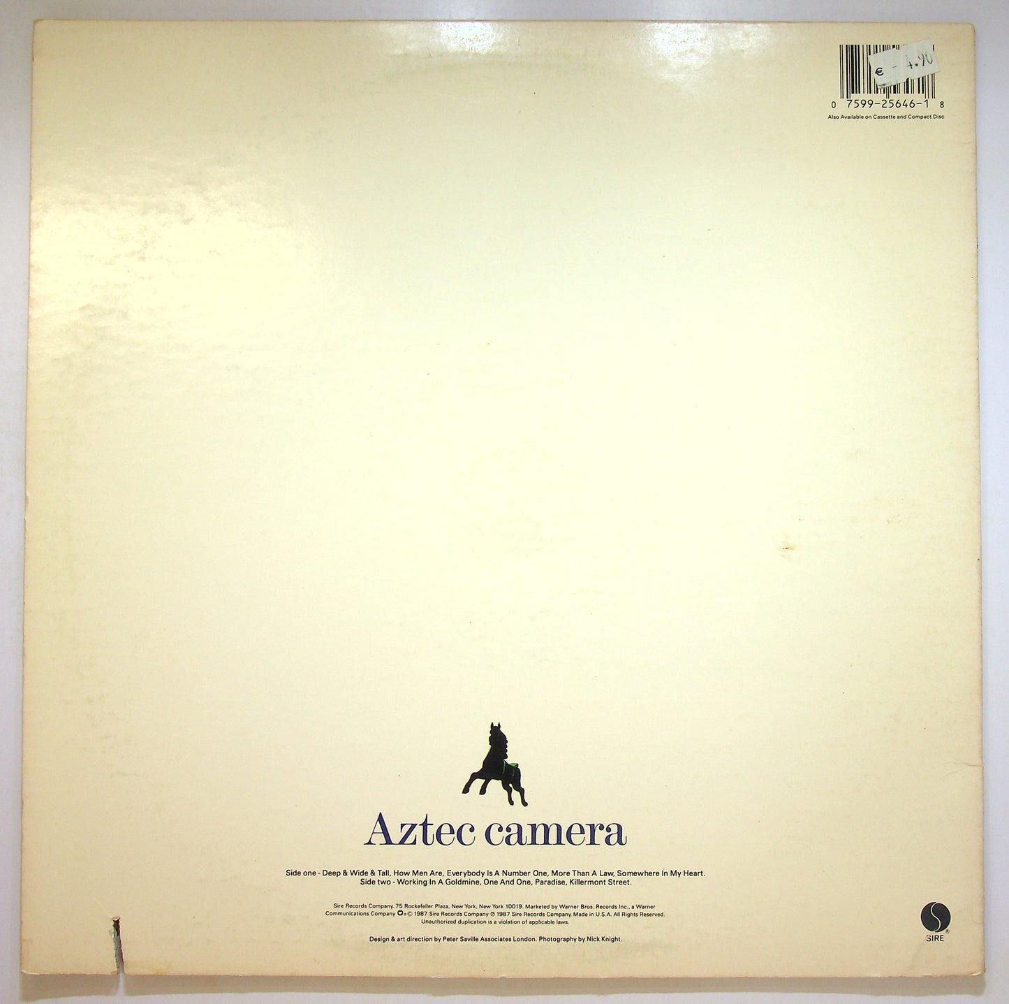 EBOND Aztec Camera - Love Vinile V088114