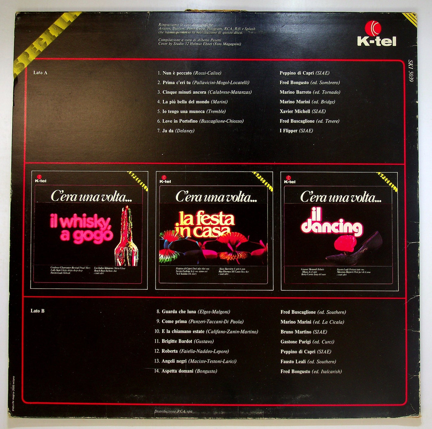 EBOND Various - C'Era Una Volta ... Il Night Vinile V088116