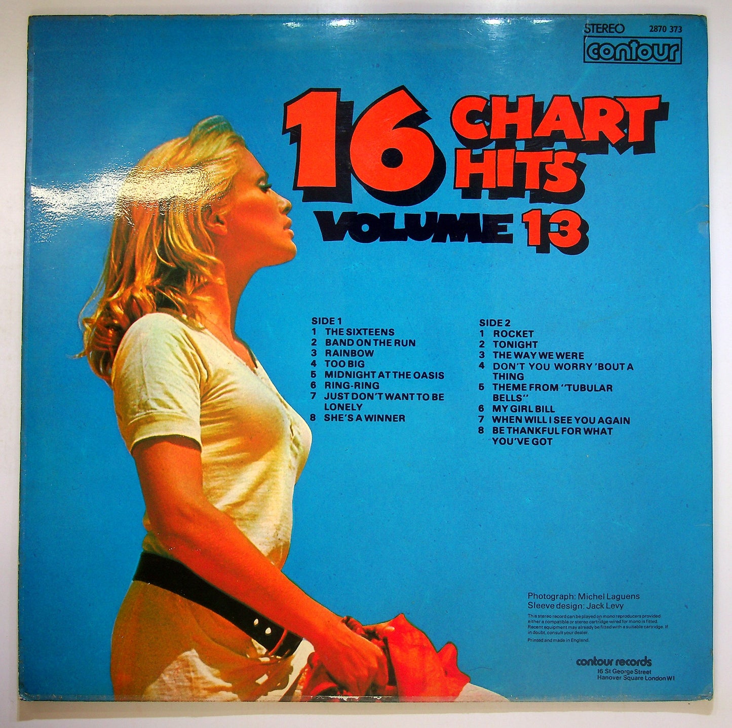 EBOND Unknown Artist - 16 Chart Hits Volume 13 Vinile V088118