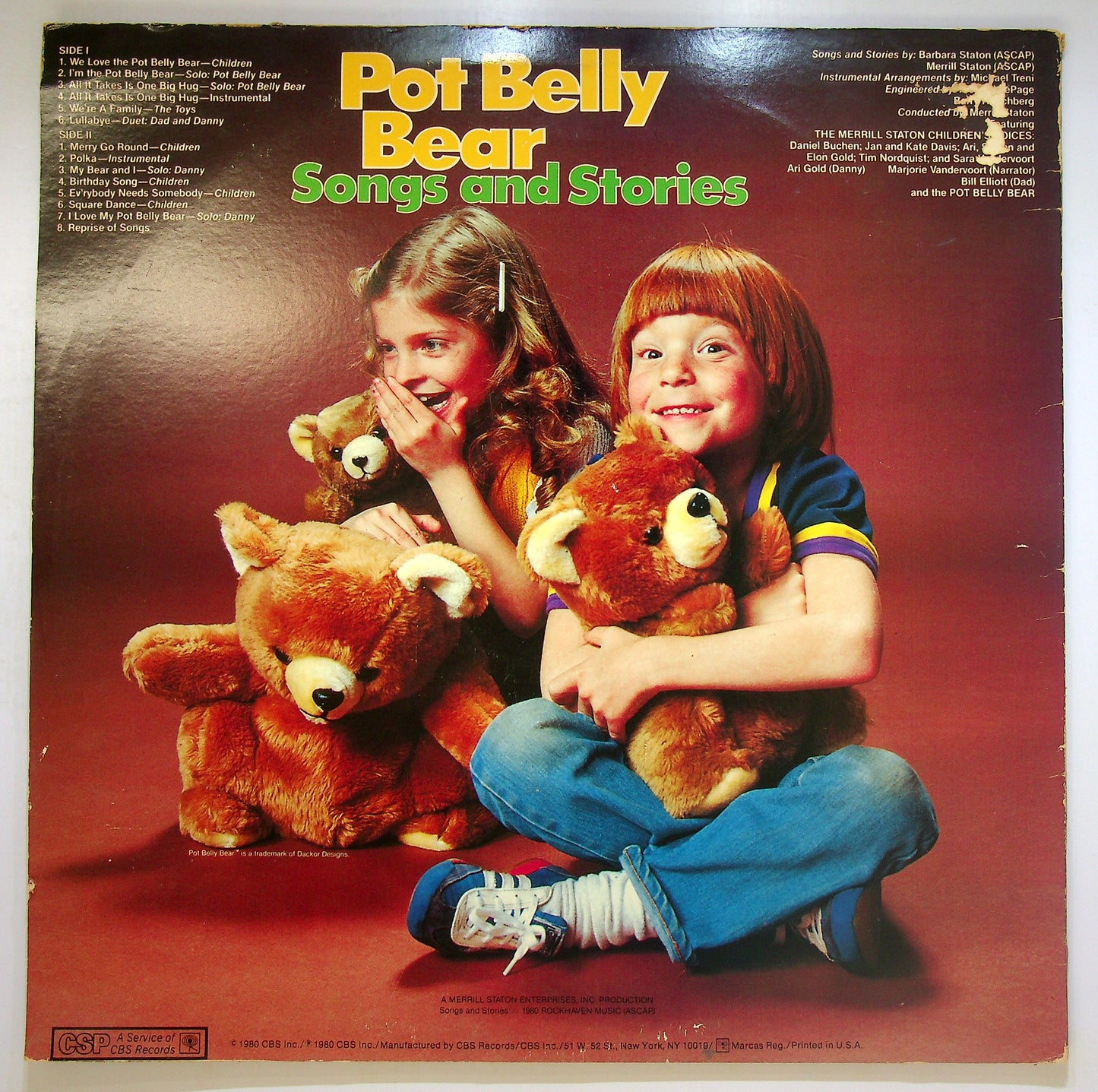 EBOND Pot Belly Bear Songs And Stories Vinile V088119