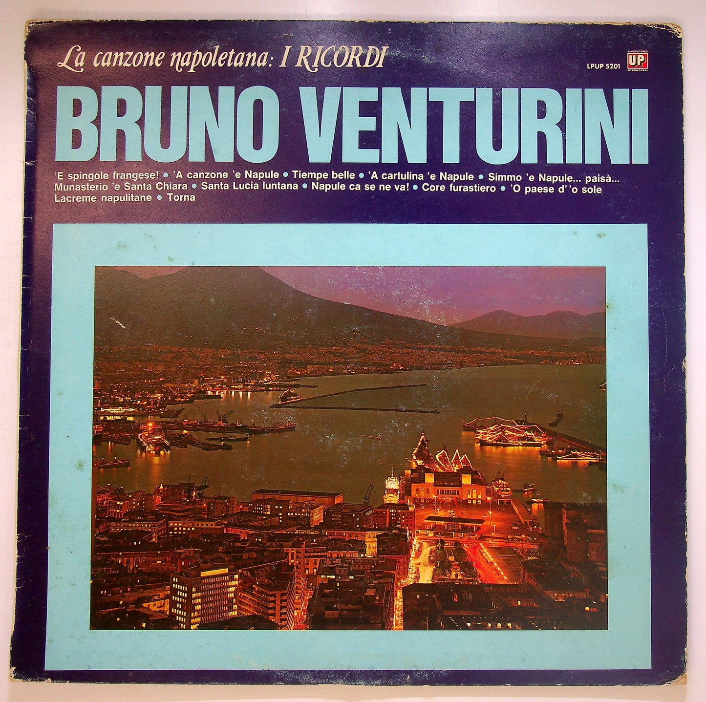 EBOND Bruno Venturini - La Canzone Napoletana: I Ricordi Vinile V088129
