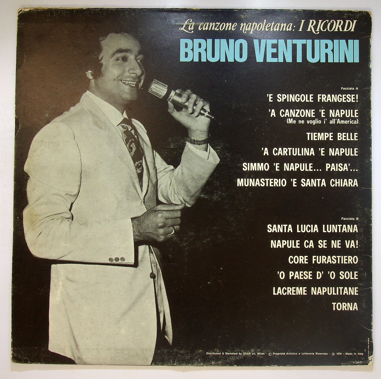 EBOND Bruno Venturini - La Canzone Napoletana: I Ricordi Vinile V088129