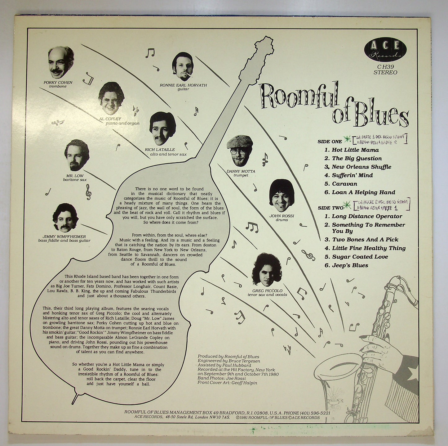 EBOND Roomful Of Blues - Hot Little Mama! Vinile V088134
