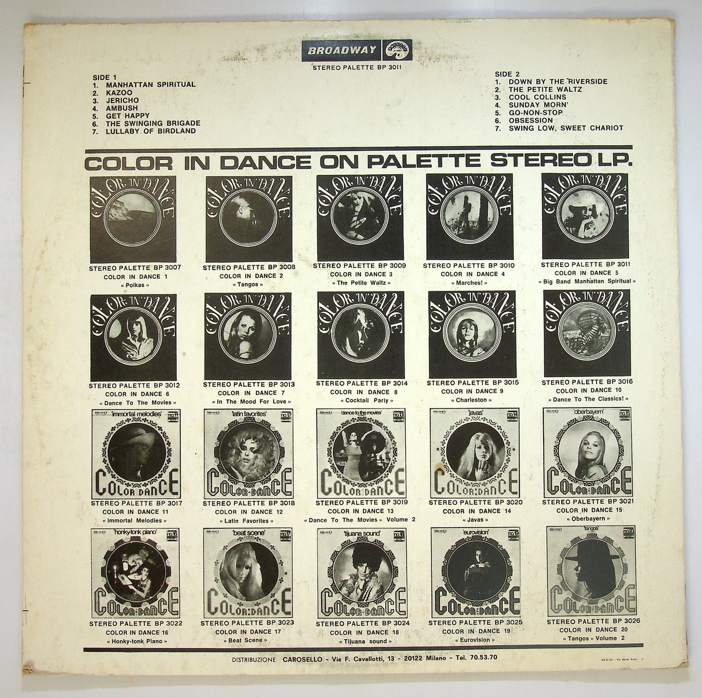 EBOND Reg Owen And His Orchestra - Big Band Manhattan Spiritual Vinile V088144