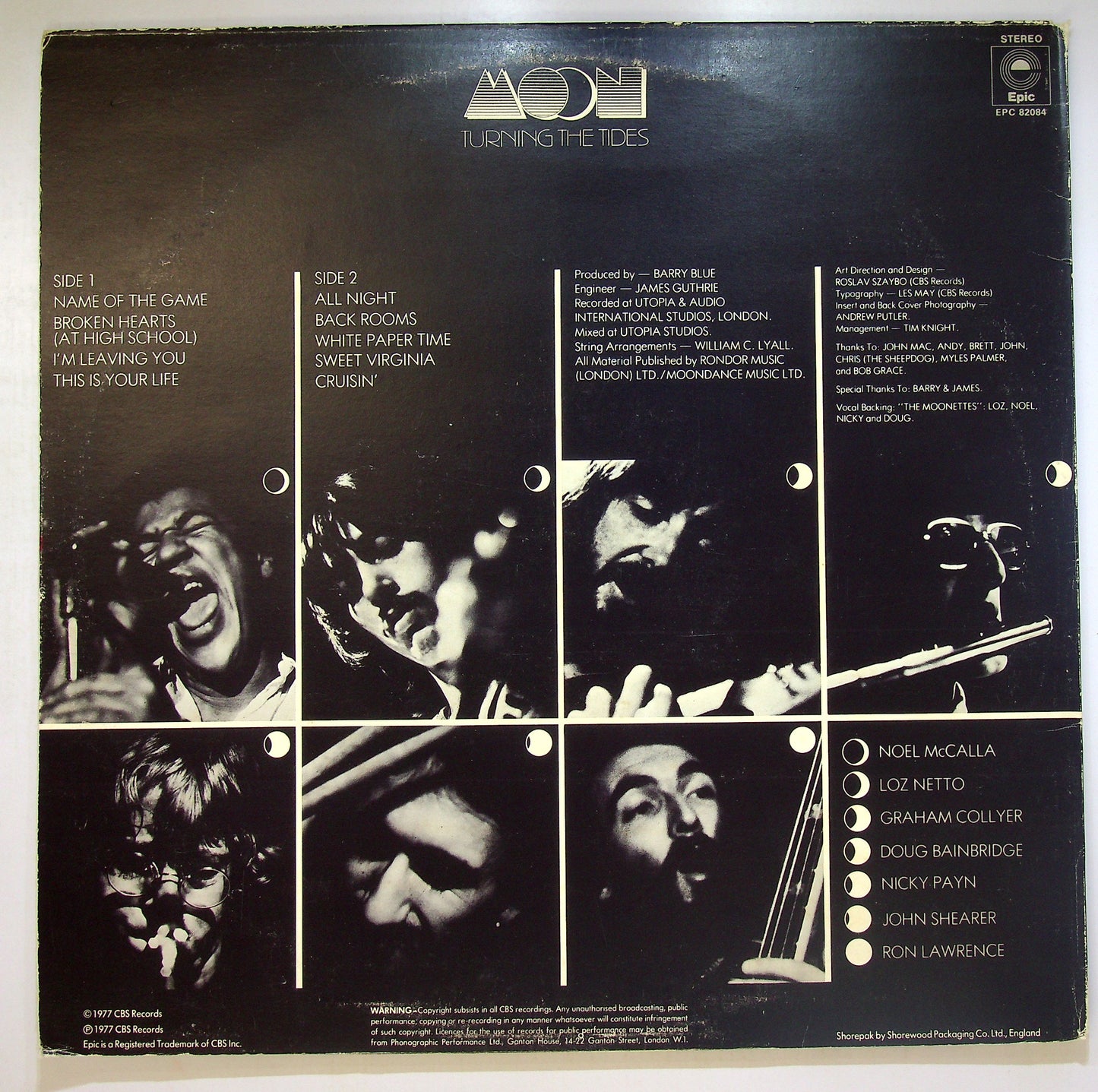EBOND Moon - Turning The Tides Vinile V089025