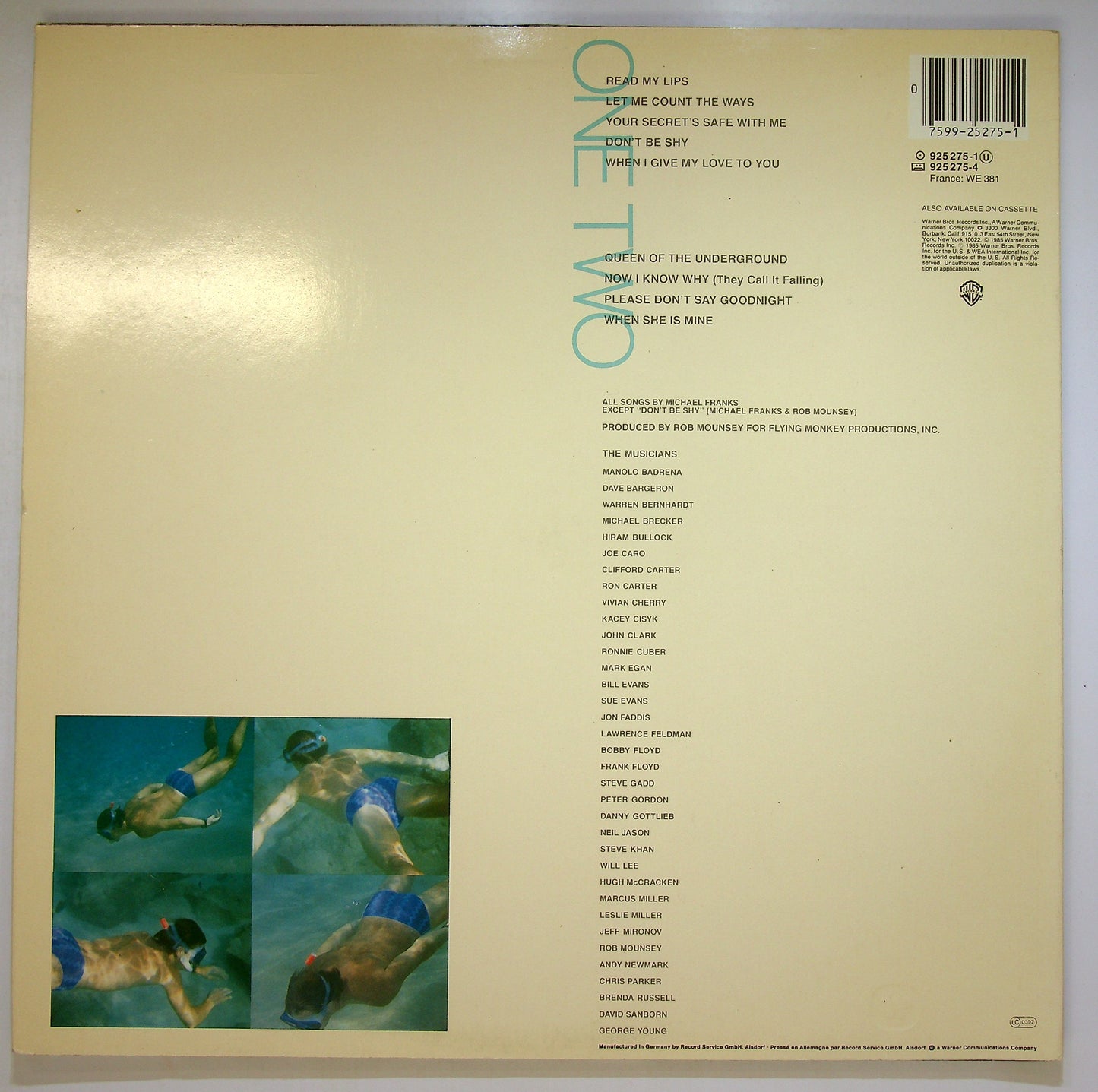 EBOND Michael Franks - Skin Dive Vinile V089052
