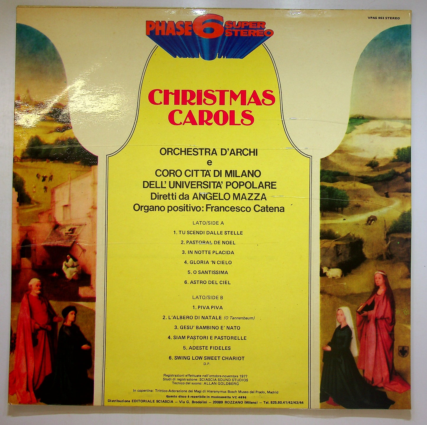 EBOND Strings Orchestra - Christmas Carols Vinile V089064
